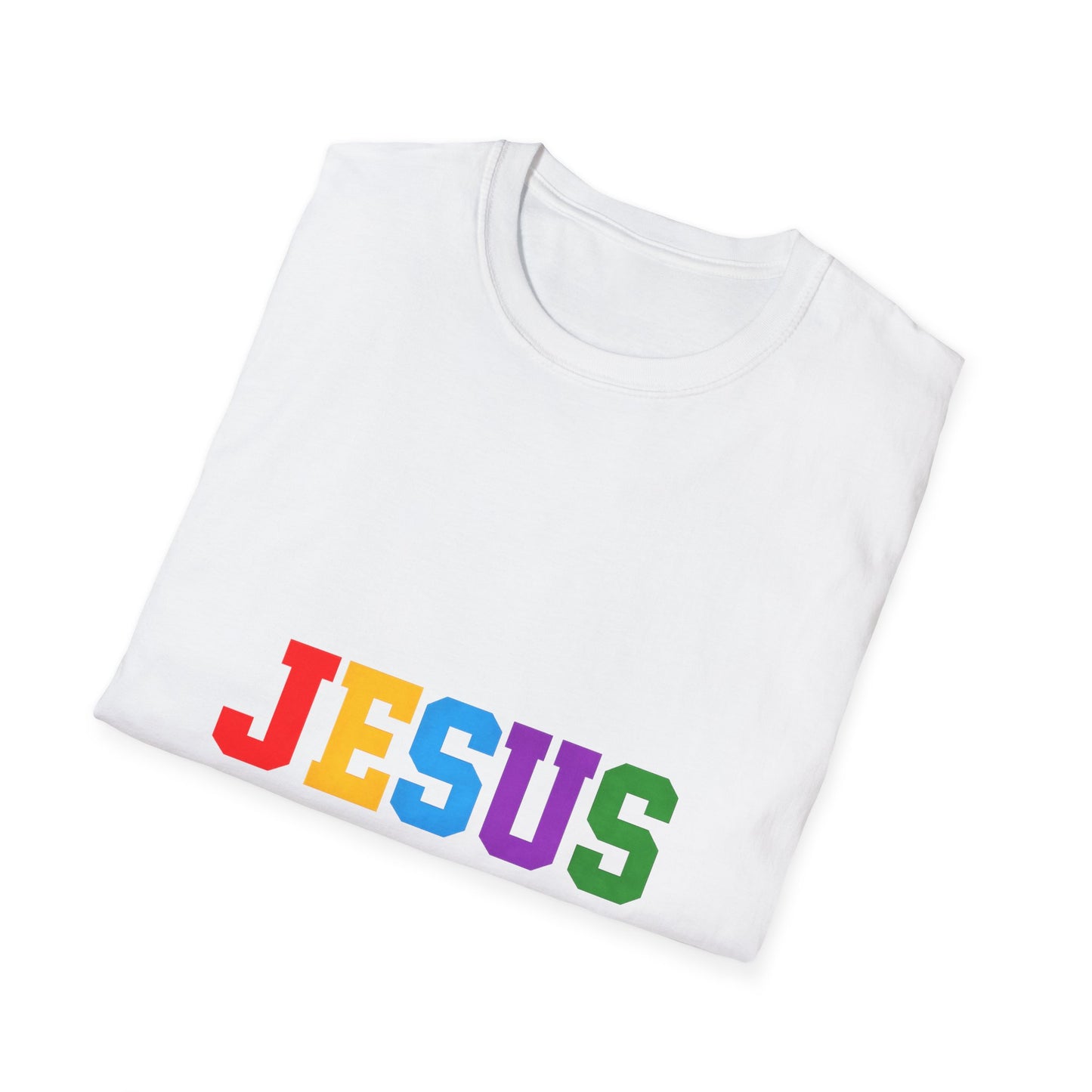 "Jesus" Colorful Graphic Tee