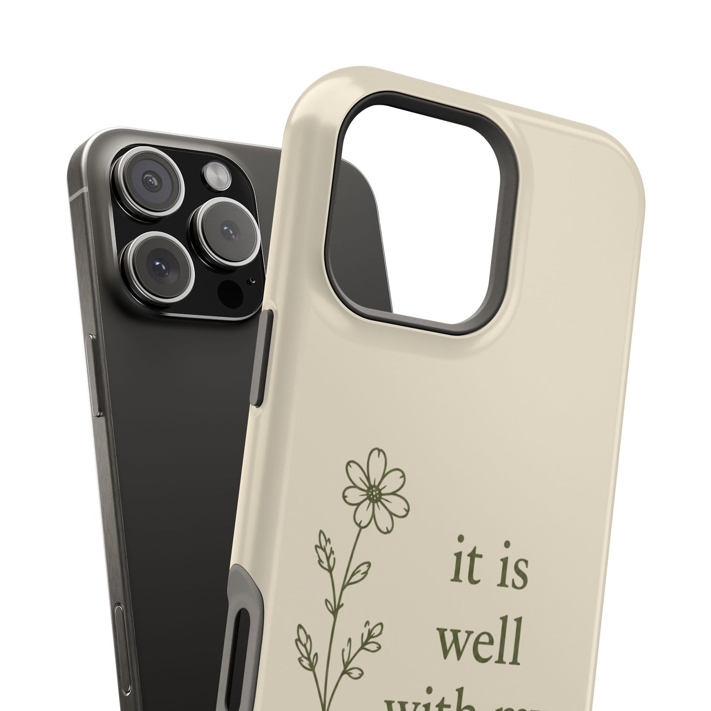 'It Is Well With My Soul' Magnetic Impact-Resistant Phone Case