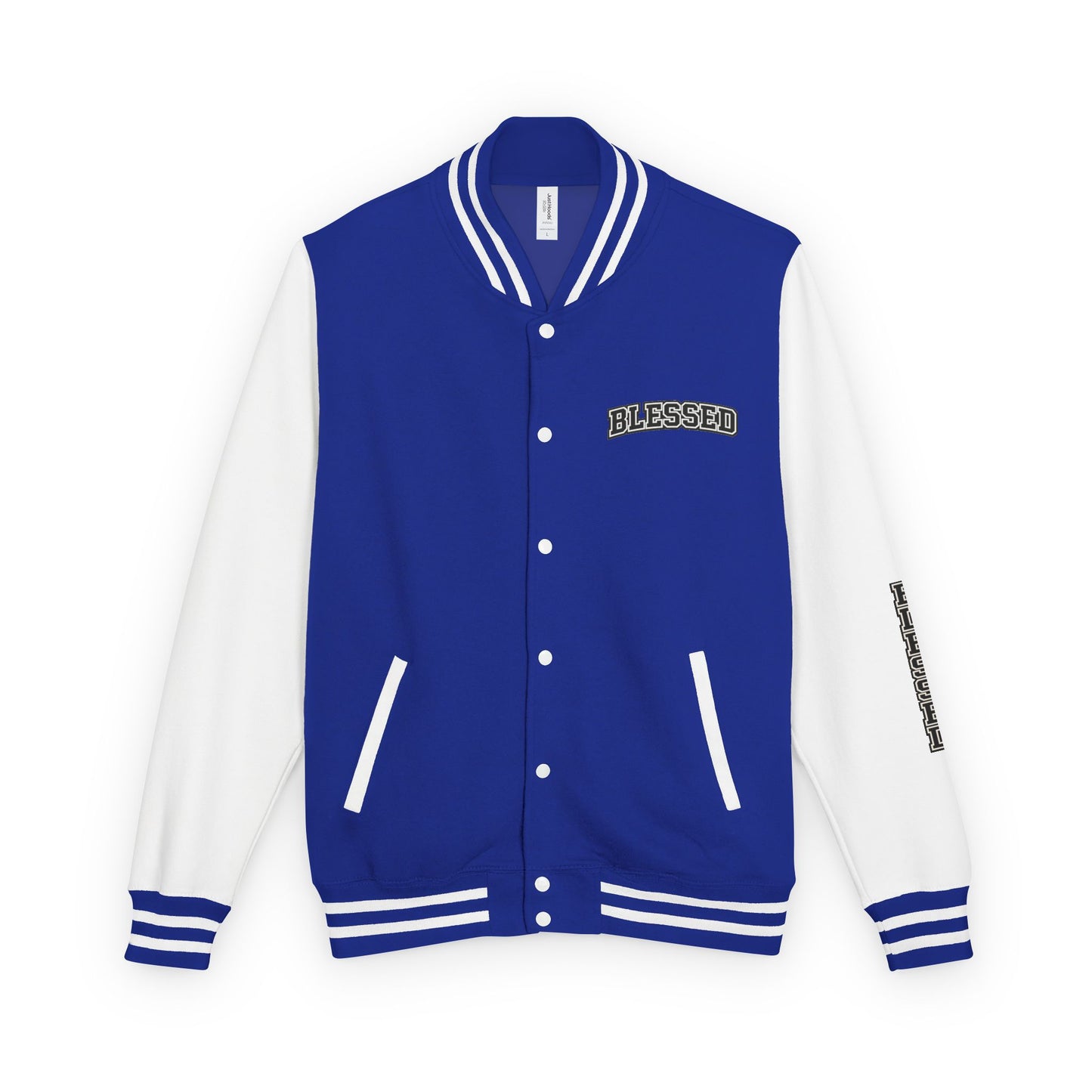 Blessed Letterman Jacket — Christian Varsity Style Jacket