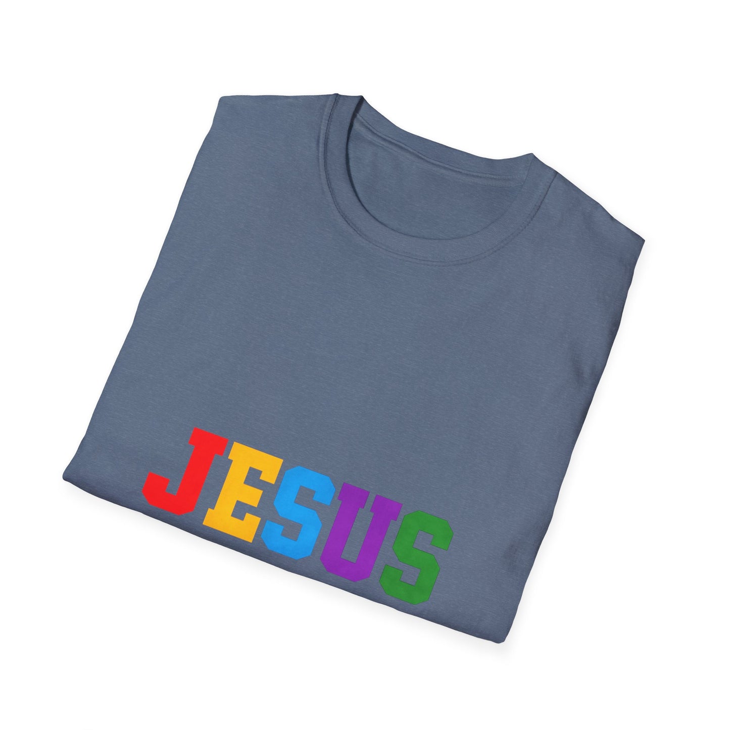 "Jesus" Colorful Graphic Tee