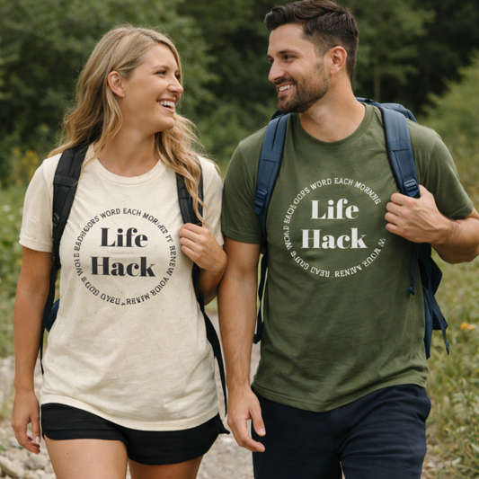 Life Hack: Read God's Word Each Morning — Christian T-Shirt