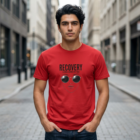 Recovery Looks Good On You T-Shirt — Inspirational Recovery Tee
