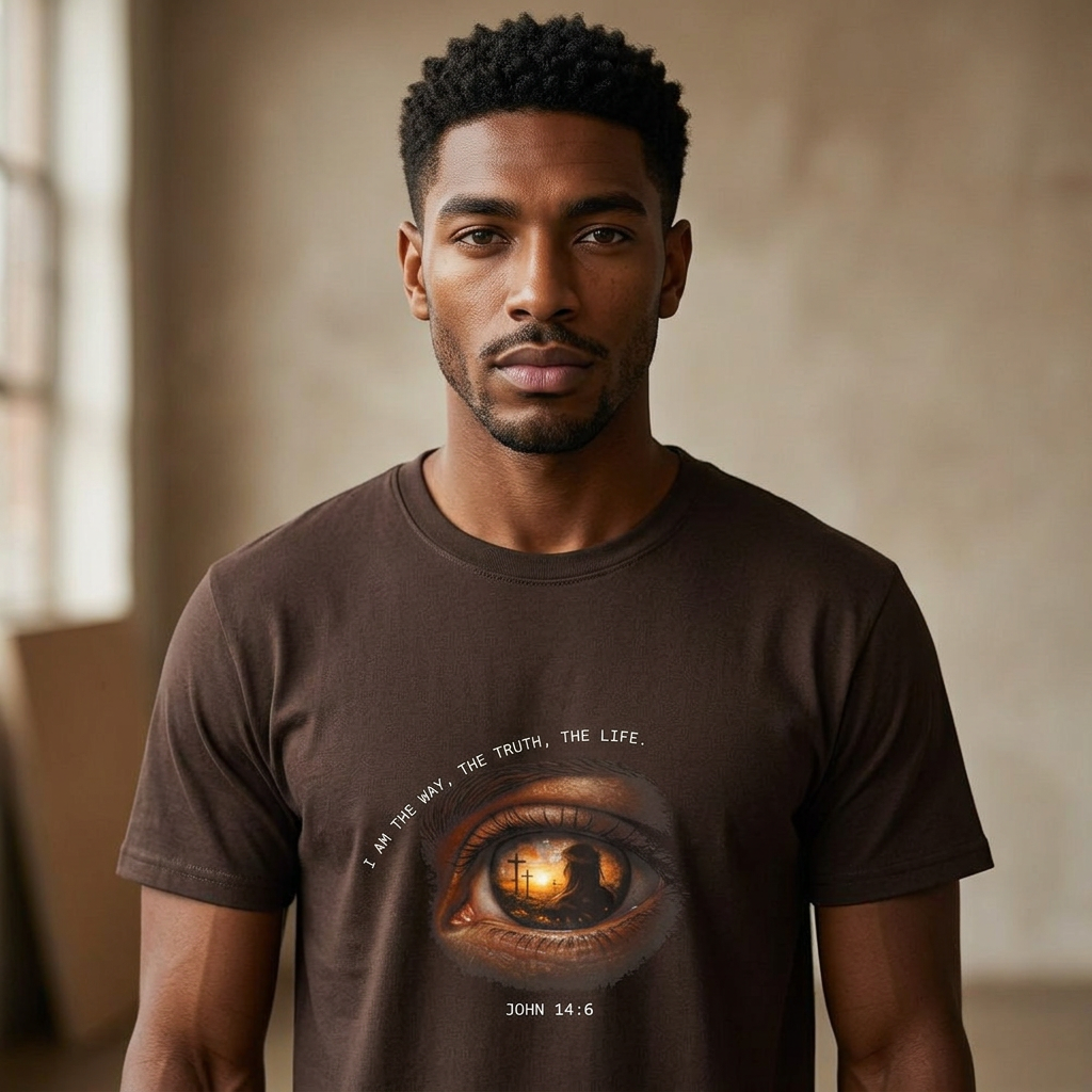 "Keep Your Eye on Him" T-Shirt — Christian Inspirational Tee