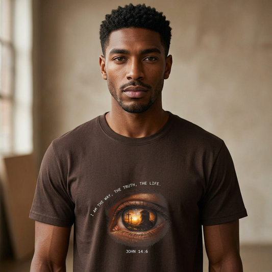 "Keep Your Eye on Him" T-Shirt — Christian Inspirational Tee