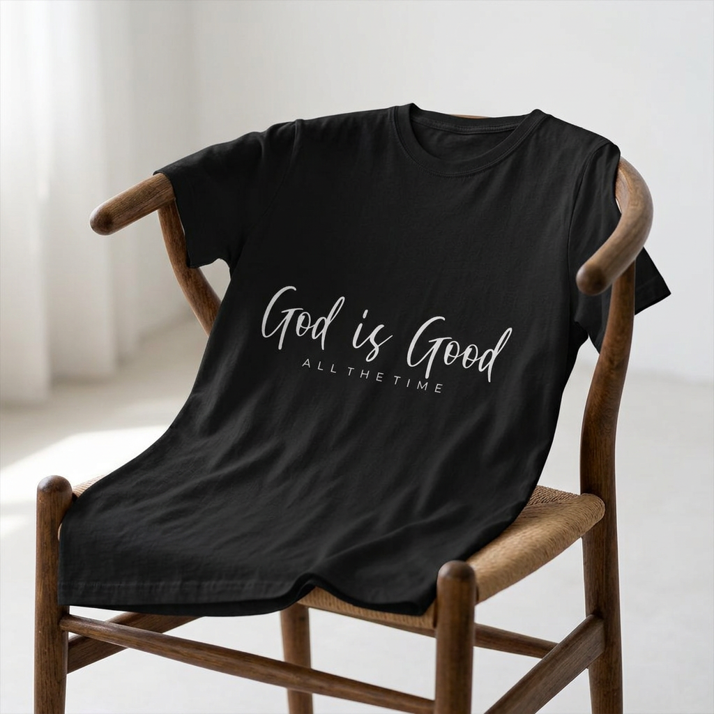 God Is Good T-Shirt — Faith-Based Inspirational Christian Tee