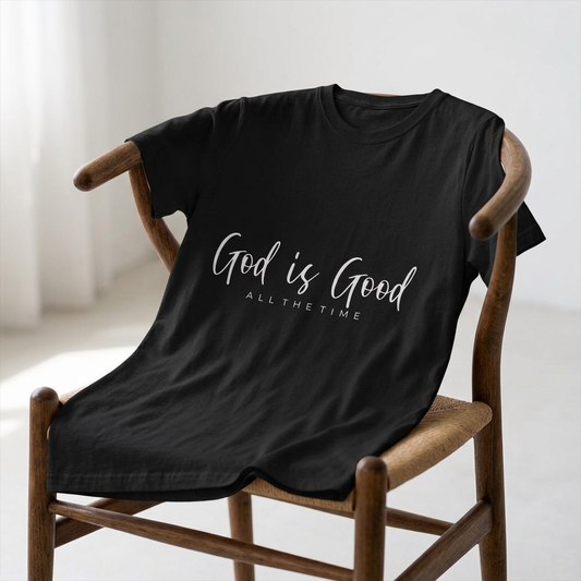 God Is Good T-Shirt — Faith-Based Inspirational Christian Tee