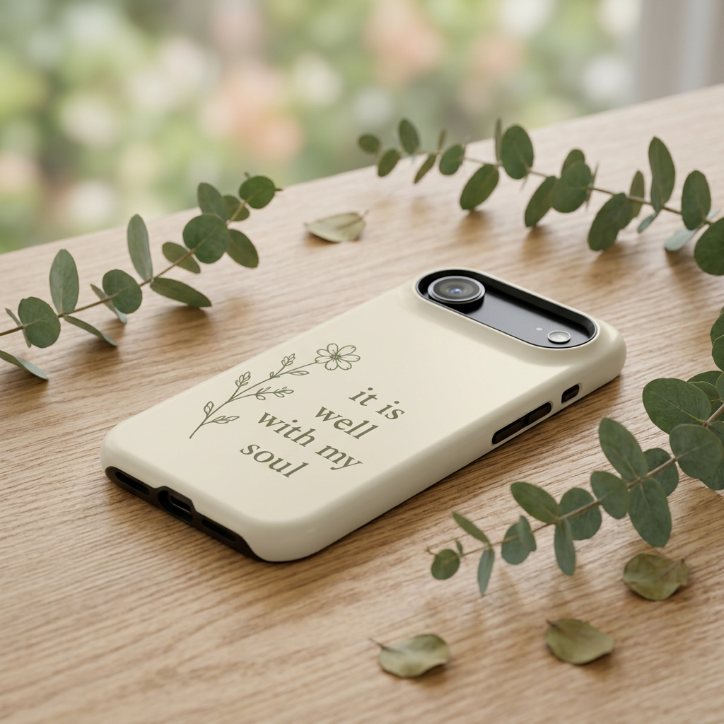 'It Is Well With My Soul' Magnetic Impact-Resistant Phone Case