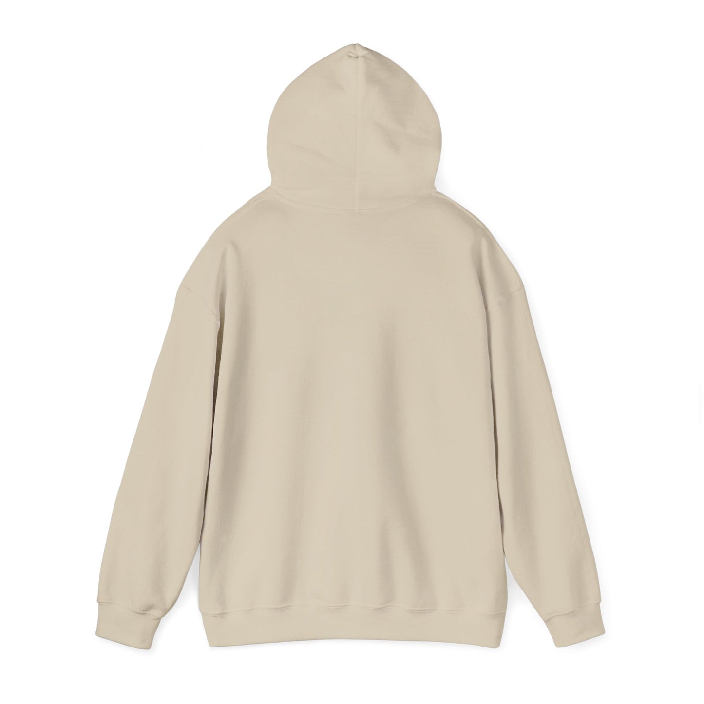 "Faith, Hope and Love" — Floral Heart Graphic Hooded Sweatshirt