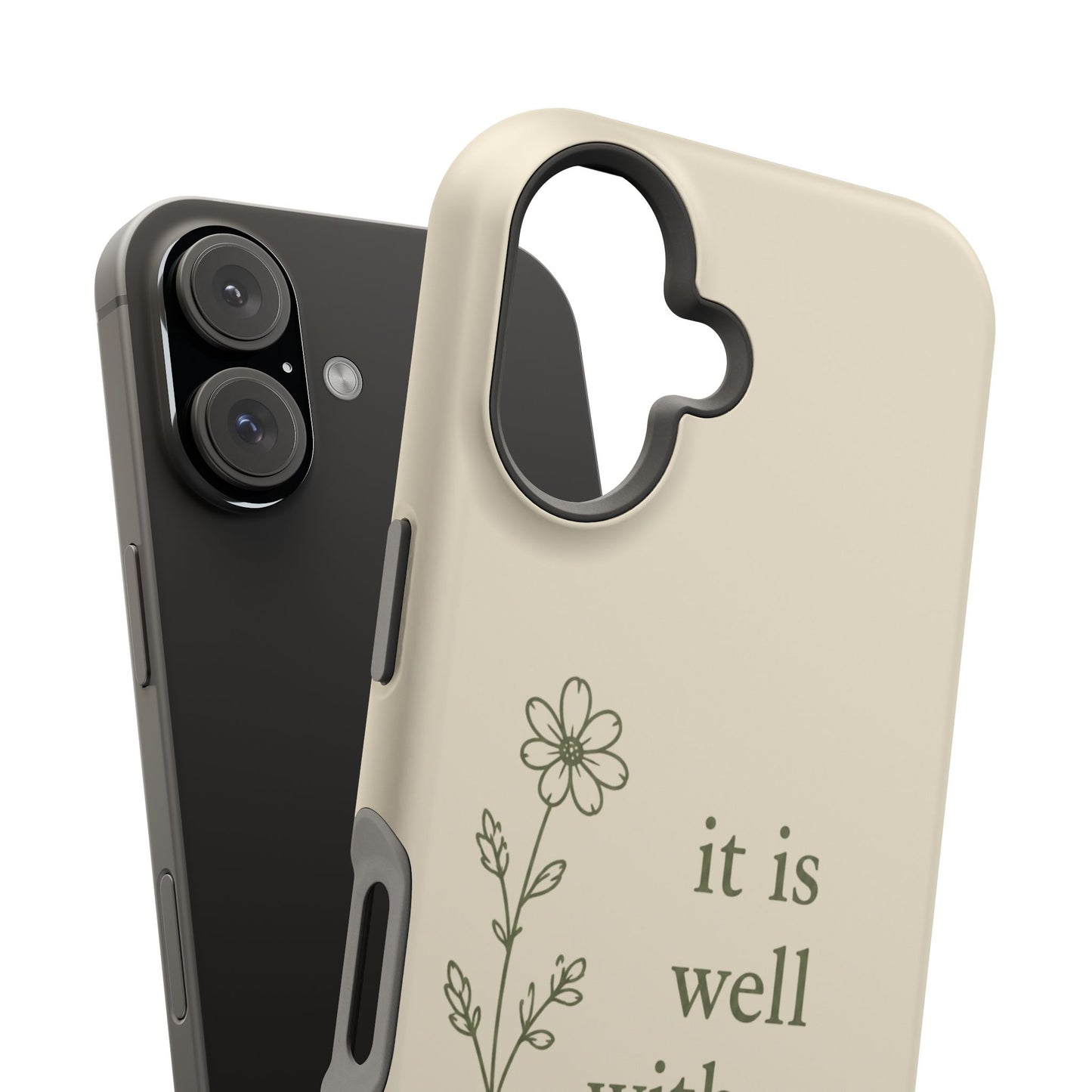 'It Is Well With My Soul' Magnetic Impact-Resistant Phone Case