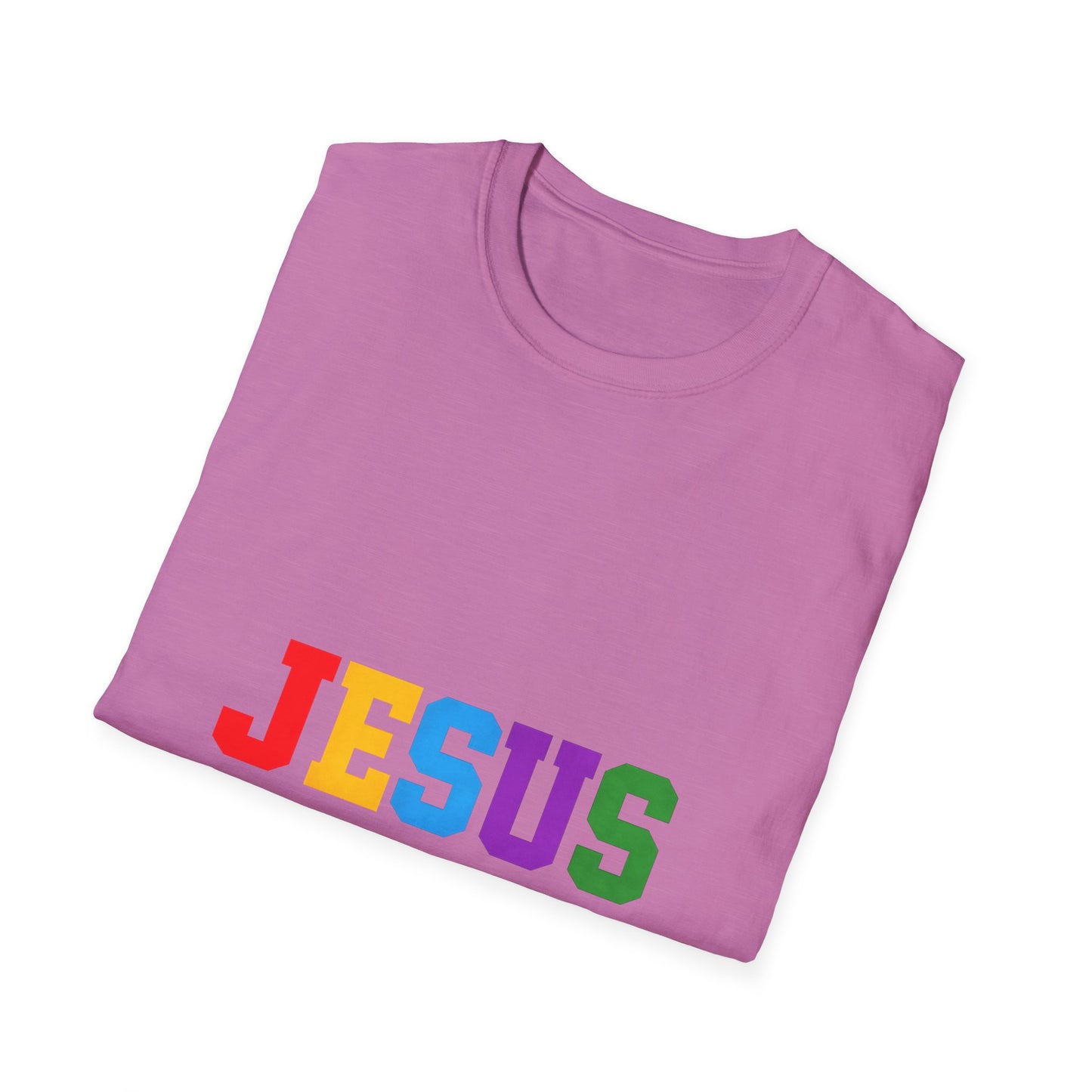 "Jesus" Colorful Graphic Tee