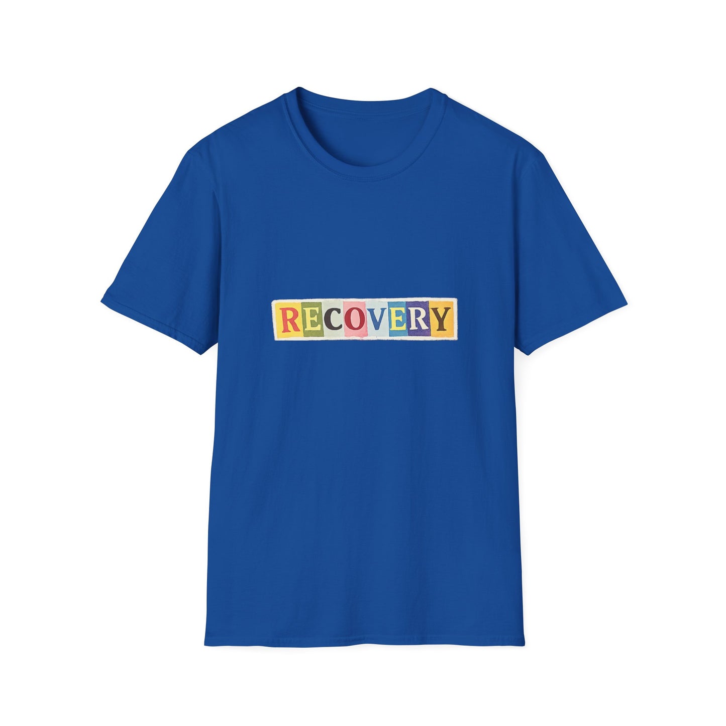 Recovery T-Shirt — Color Block Lettering Support Tee