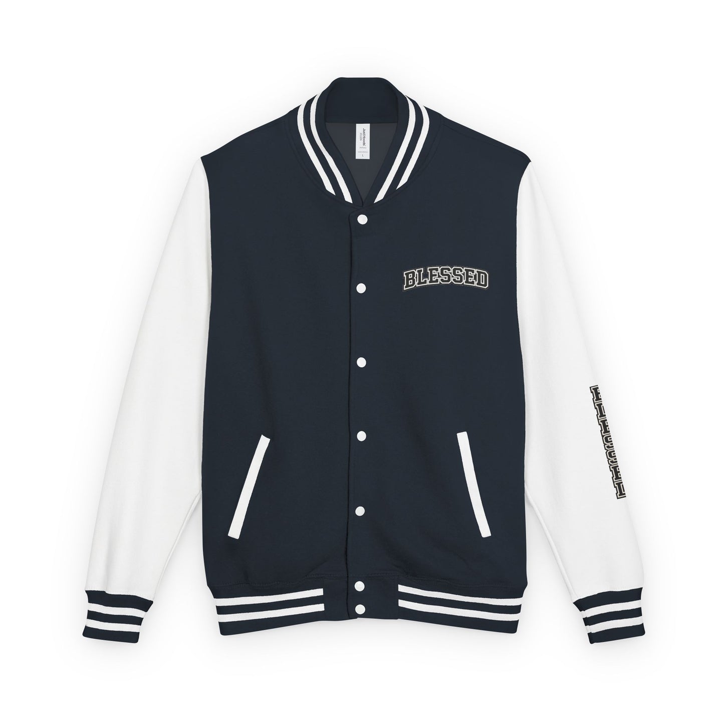 Blessed Letterman Jacket — Christian Varsity Style Jacket