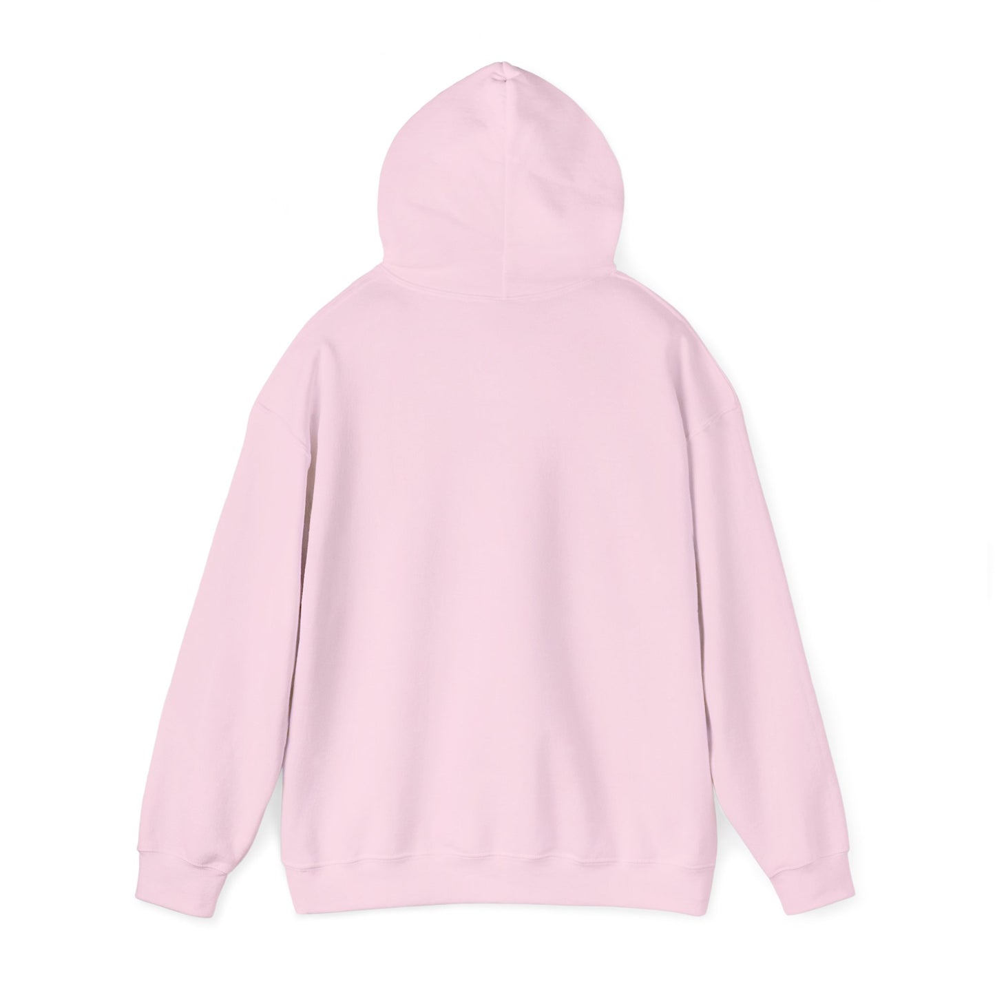 "Faith, Hope and Love" — Floral Heart Graphic Hooded Sweatshirt