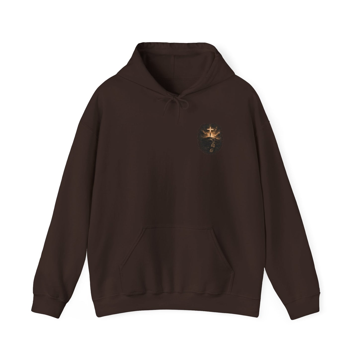 Psalm 23 'Step by Step' Christian Hoodie — Inspirational Faith Sweatshirt