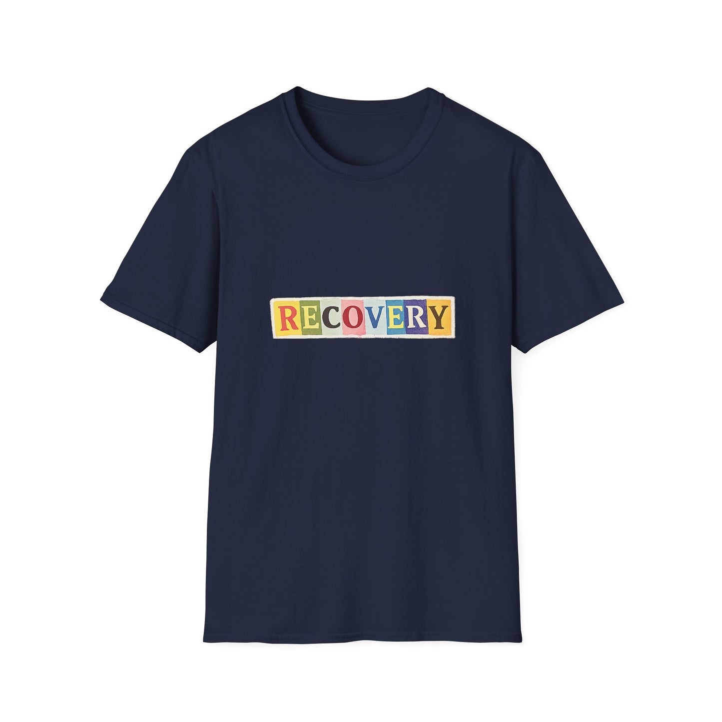 Recovery T-Shirt — Color Block Lettering Support Tee