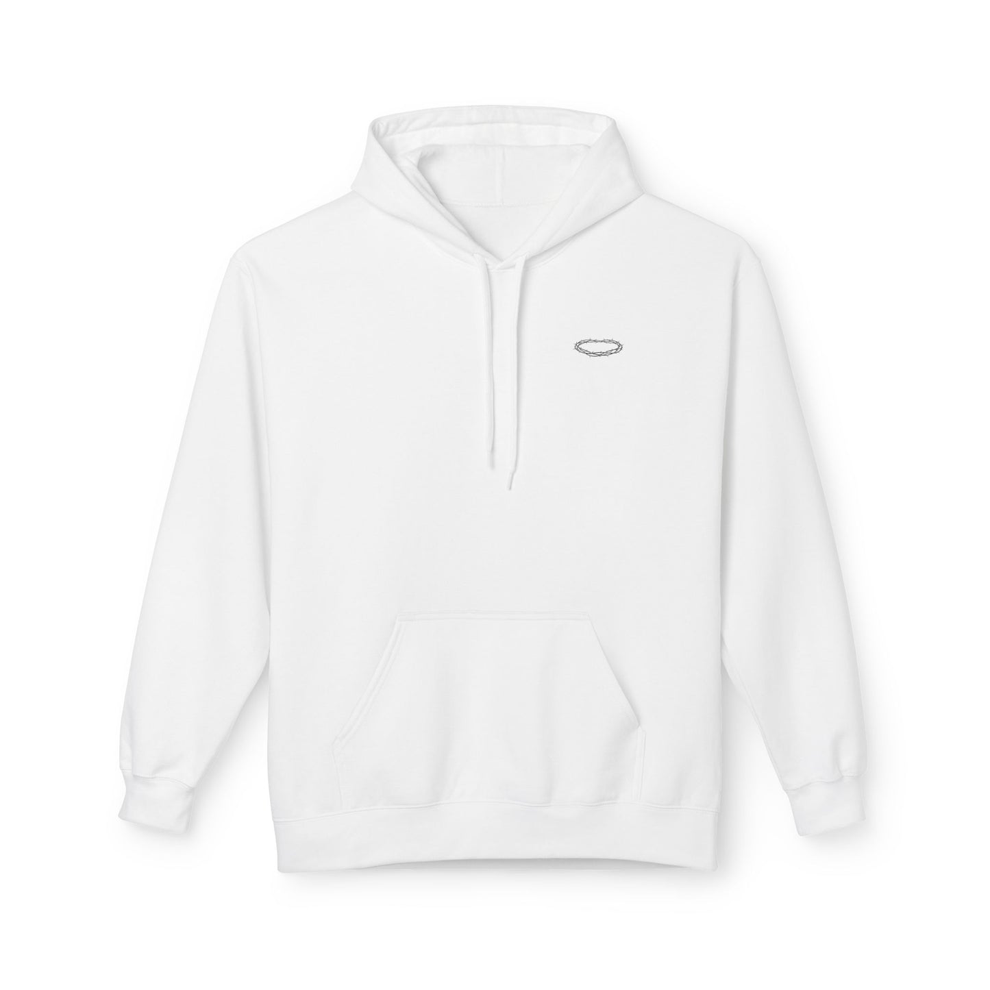 Faith Lion Cross Hoodie — “Man of Faith” Christian Graphic Hoodie
