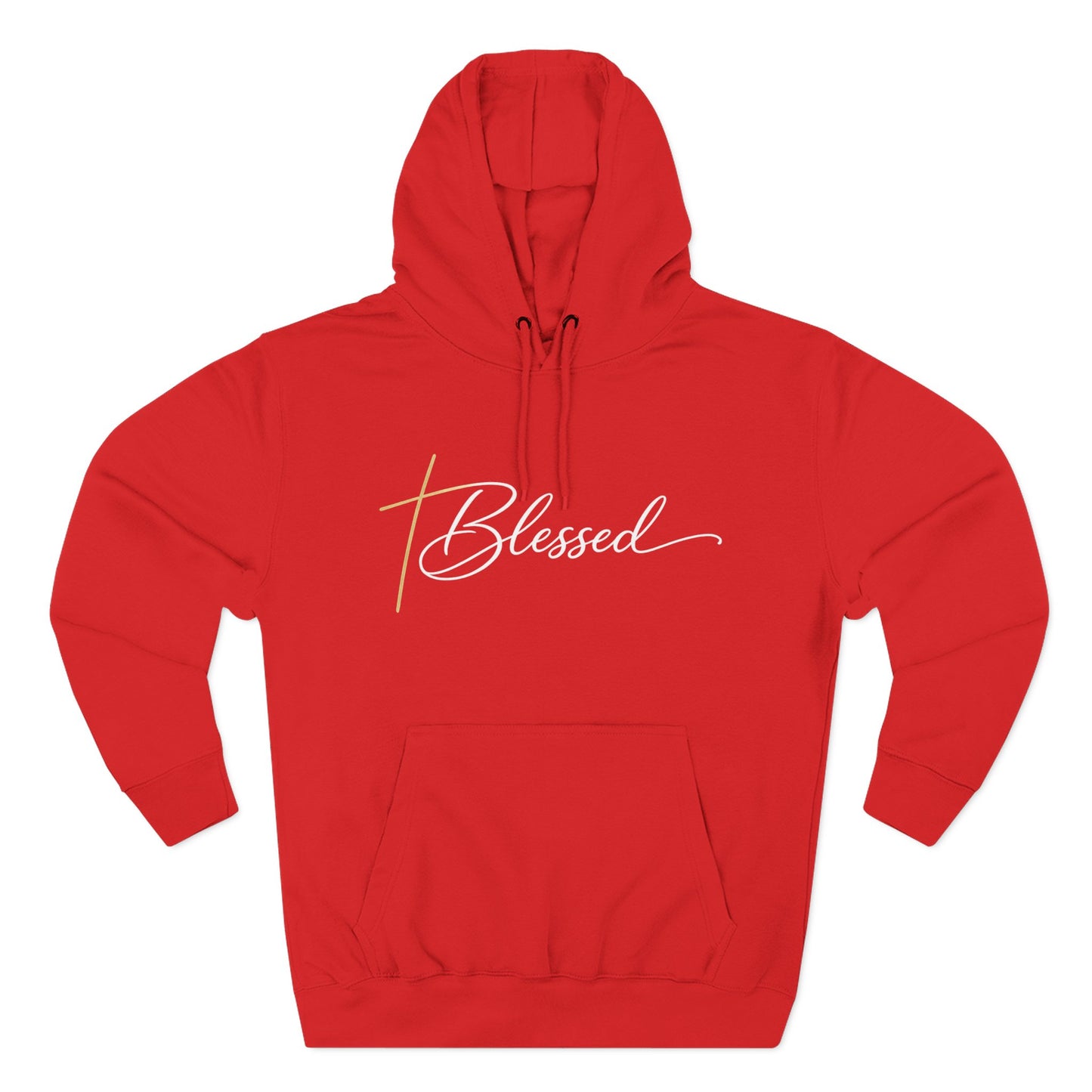 Blessed Script Hoodie — Minimalist Inspirational Pullover