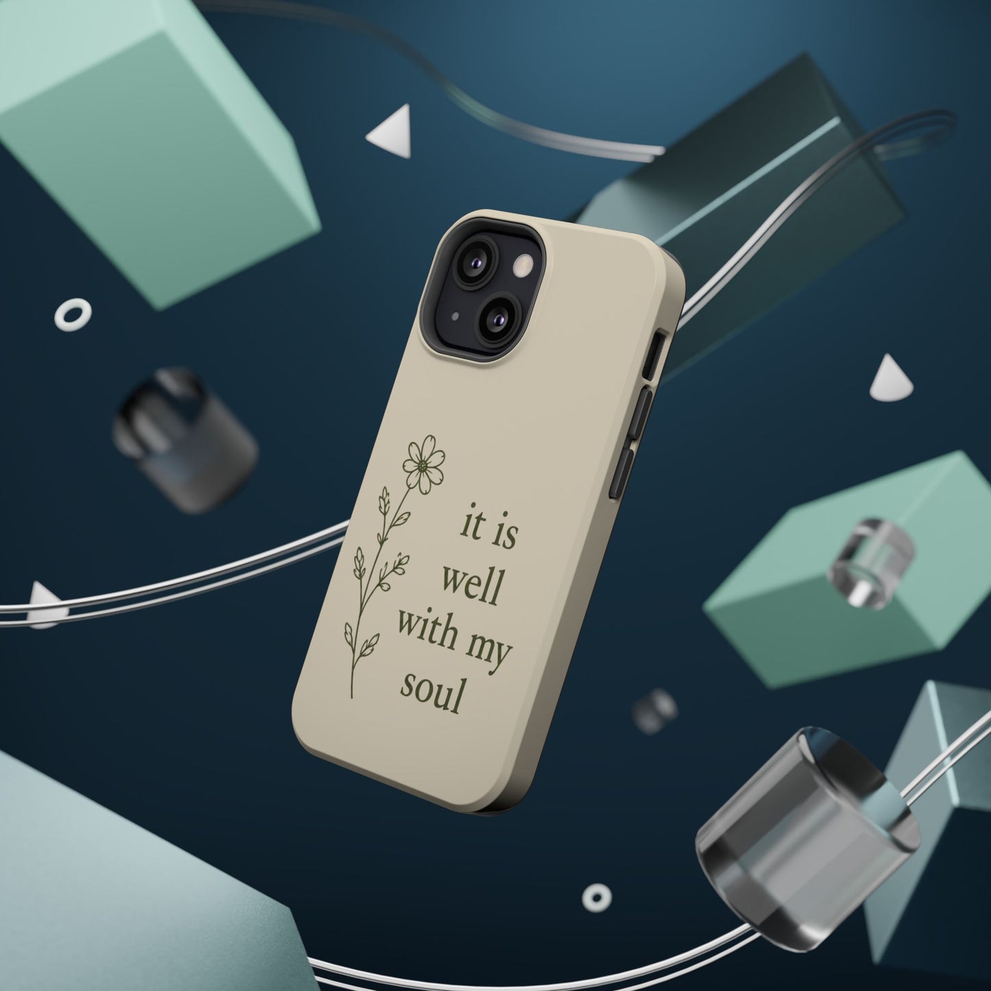 'It Is Well With My Soul' Magnetic Impact-Resistant Phone Case