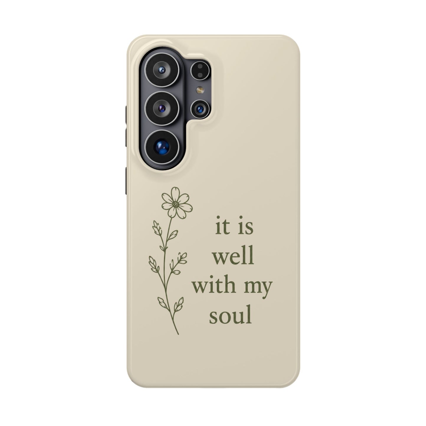 'It Is Well With My Soul' Magnetic Impact-Resistant Phone Case