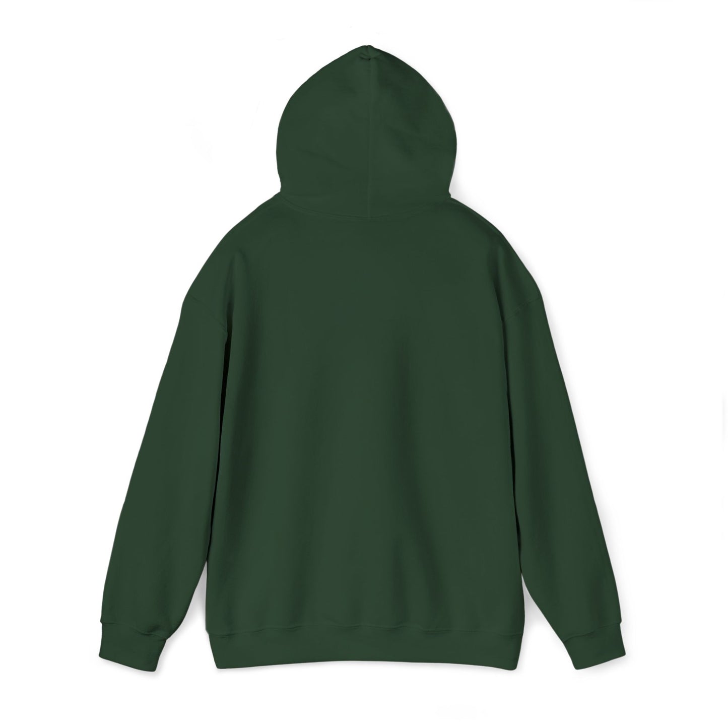 Embroidered "Faith Over Fear" Hoodie — Inspirational Christian Pullover White Lettering