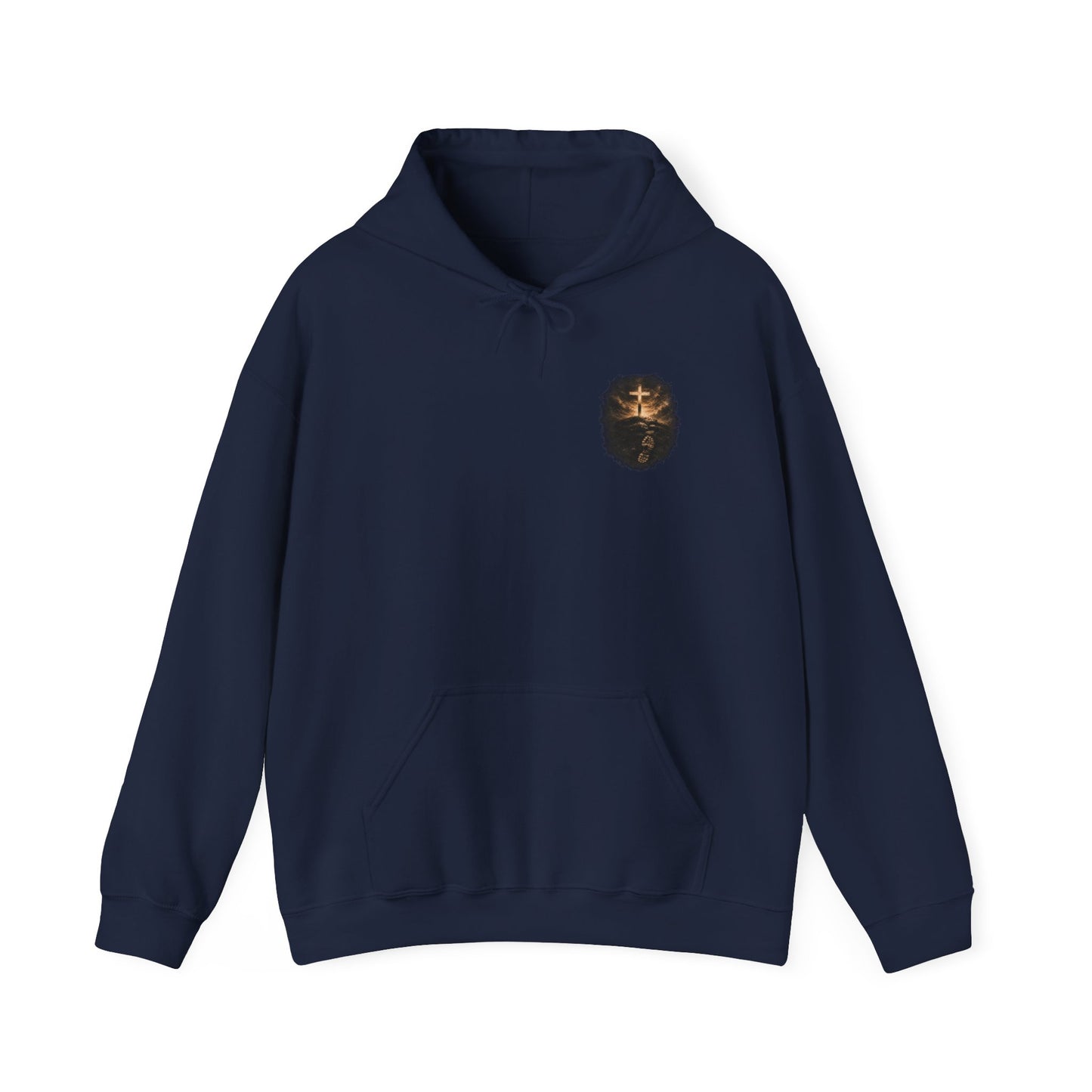 Psalm 23 'Step by Step' Christian Hoodie — Inspirational Faith Sweatshirt