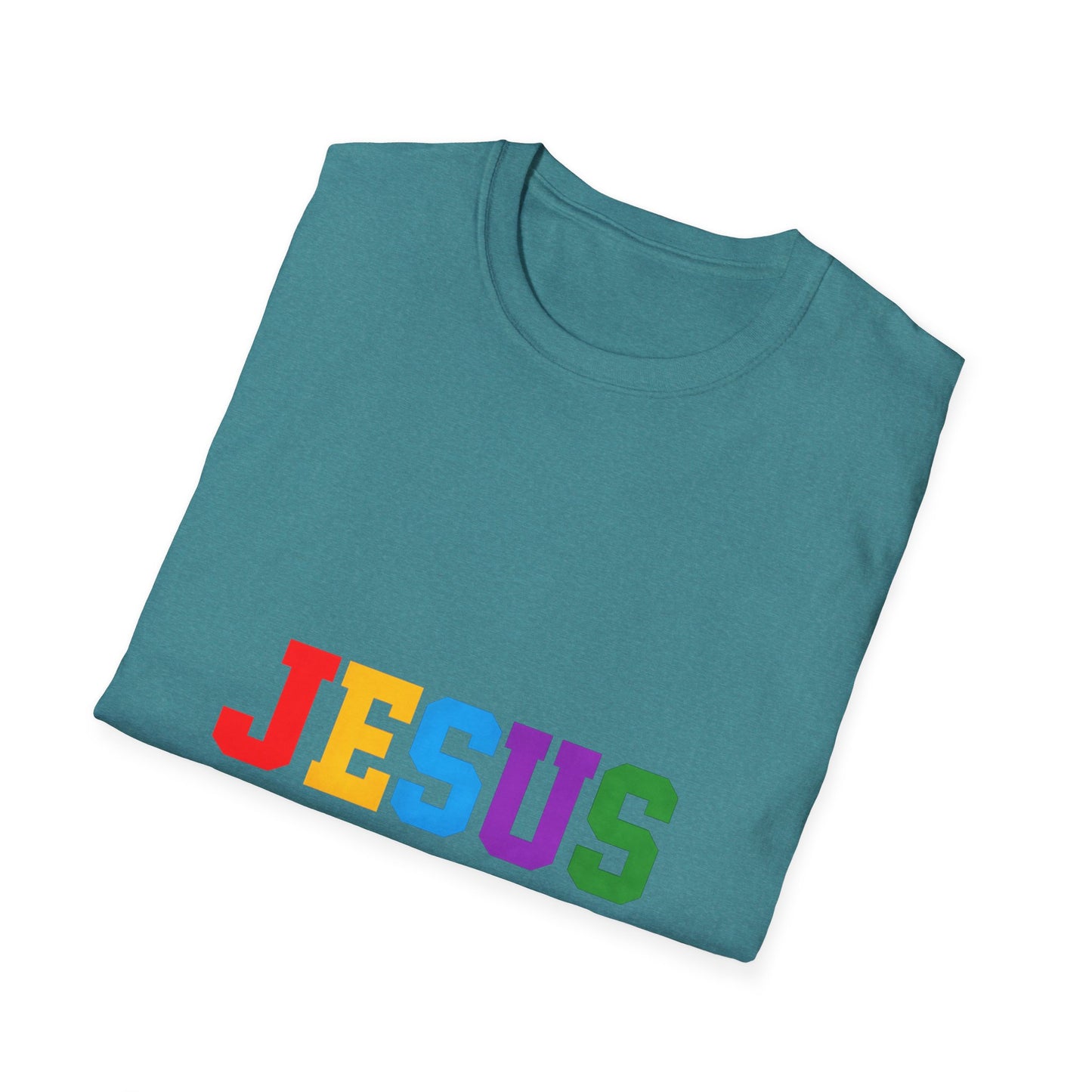 "Jesus" Colorful Graphic Tee