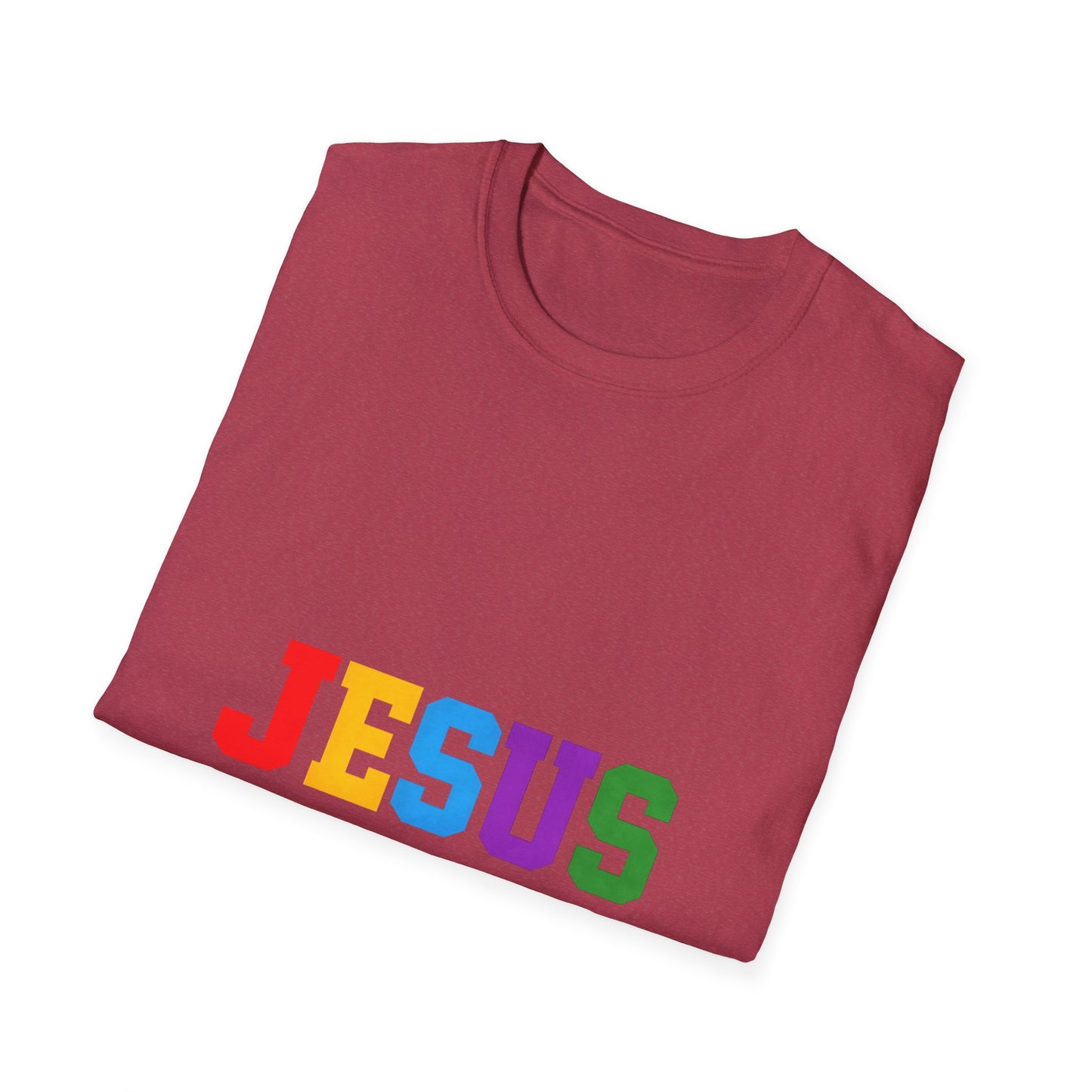 "Jesus" Colorful Graphic Tee