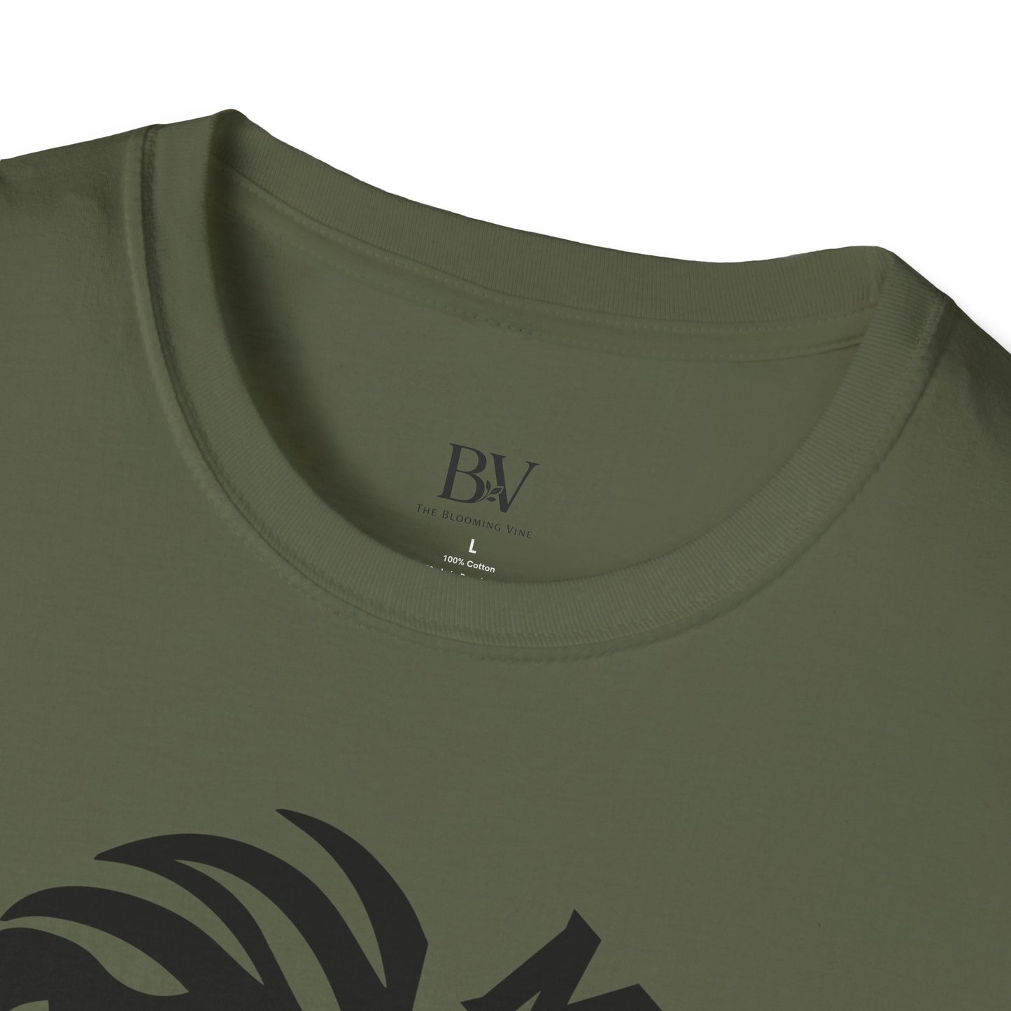 "Man of Faith" Lion T-Shirt — Christian Faith Tee (1 Corinthians 16:13)