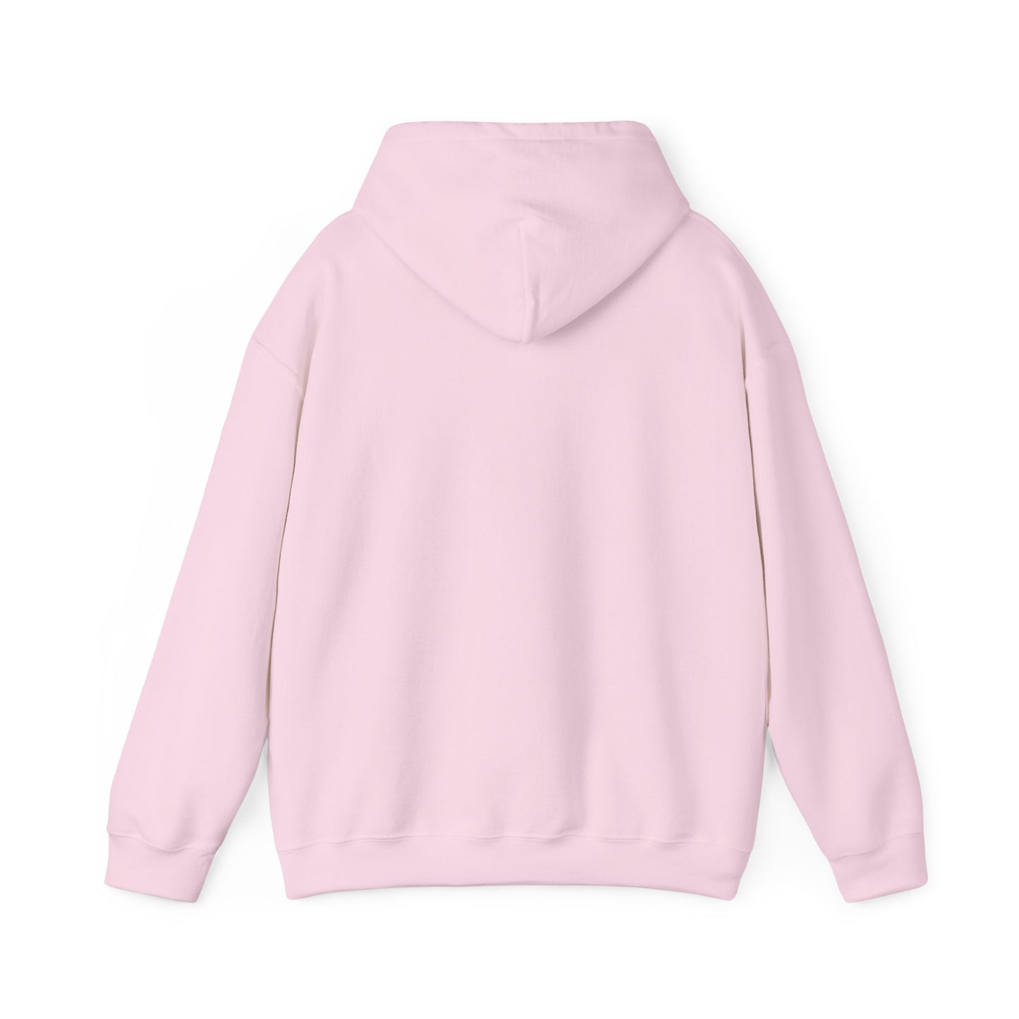 "Faith, Hope and Love" — Floral Heart Graphic Hooded Sweatshirt