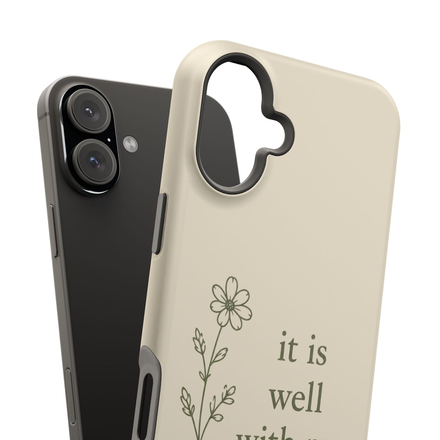 'It Is Well With My Soul' Magnetic Impact-Resistant Phone Case
