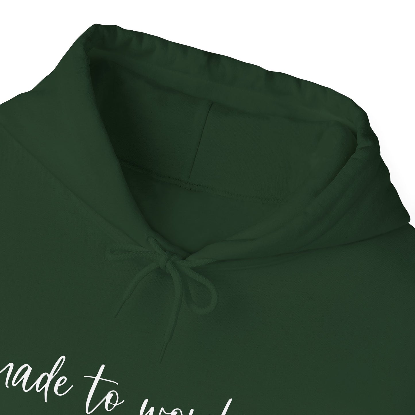 "Made to Worship" Hoodie — 'Made to Worship' Psalms 95:1 Christian Hoodie