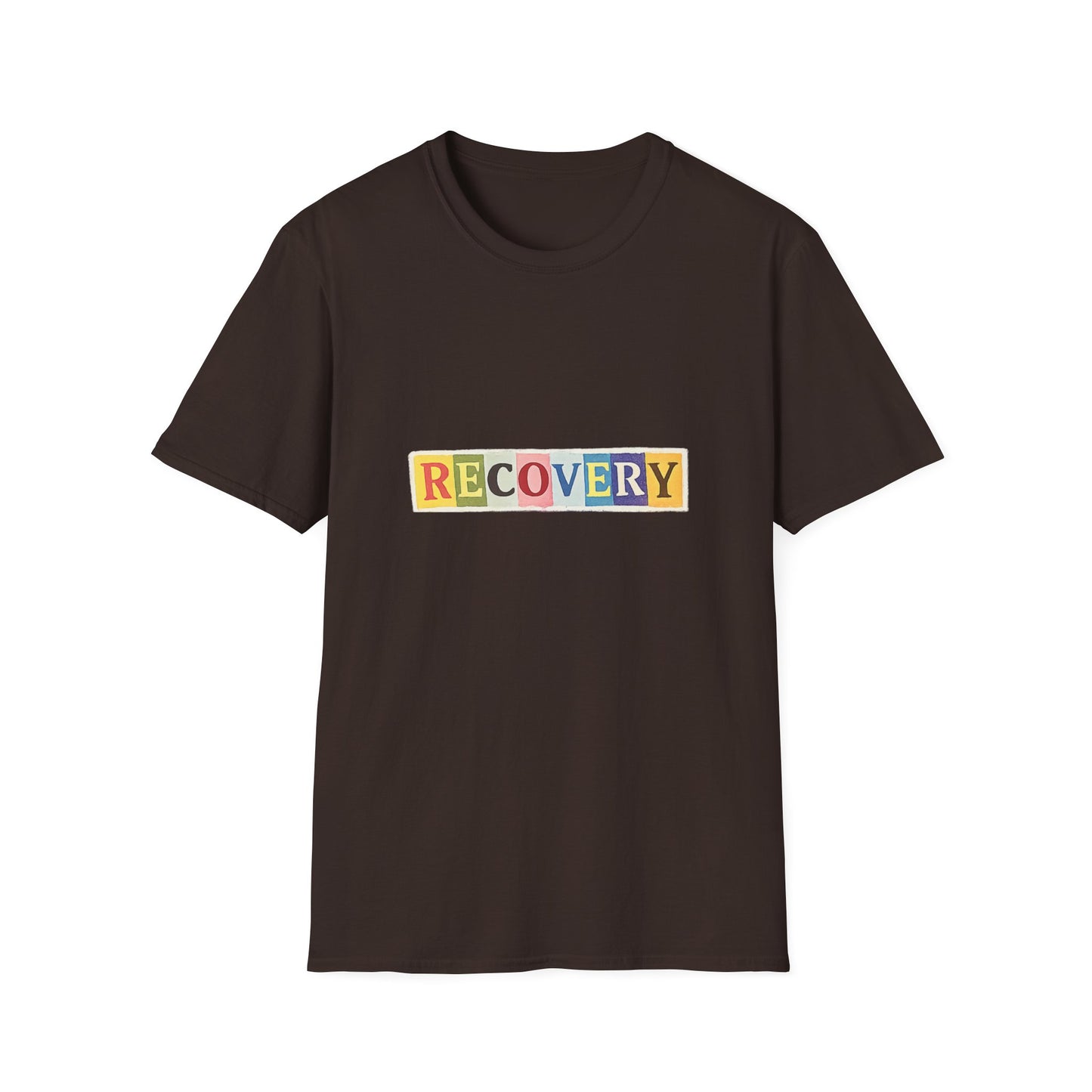 Recovery T-Shirt — Color Block Lettering Support Tee