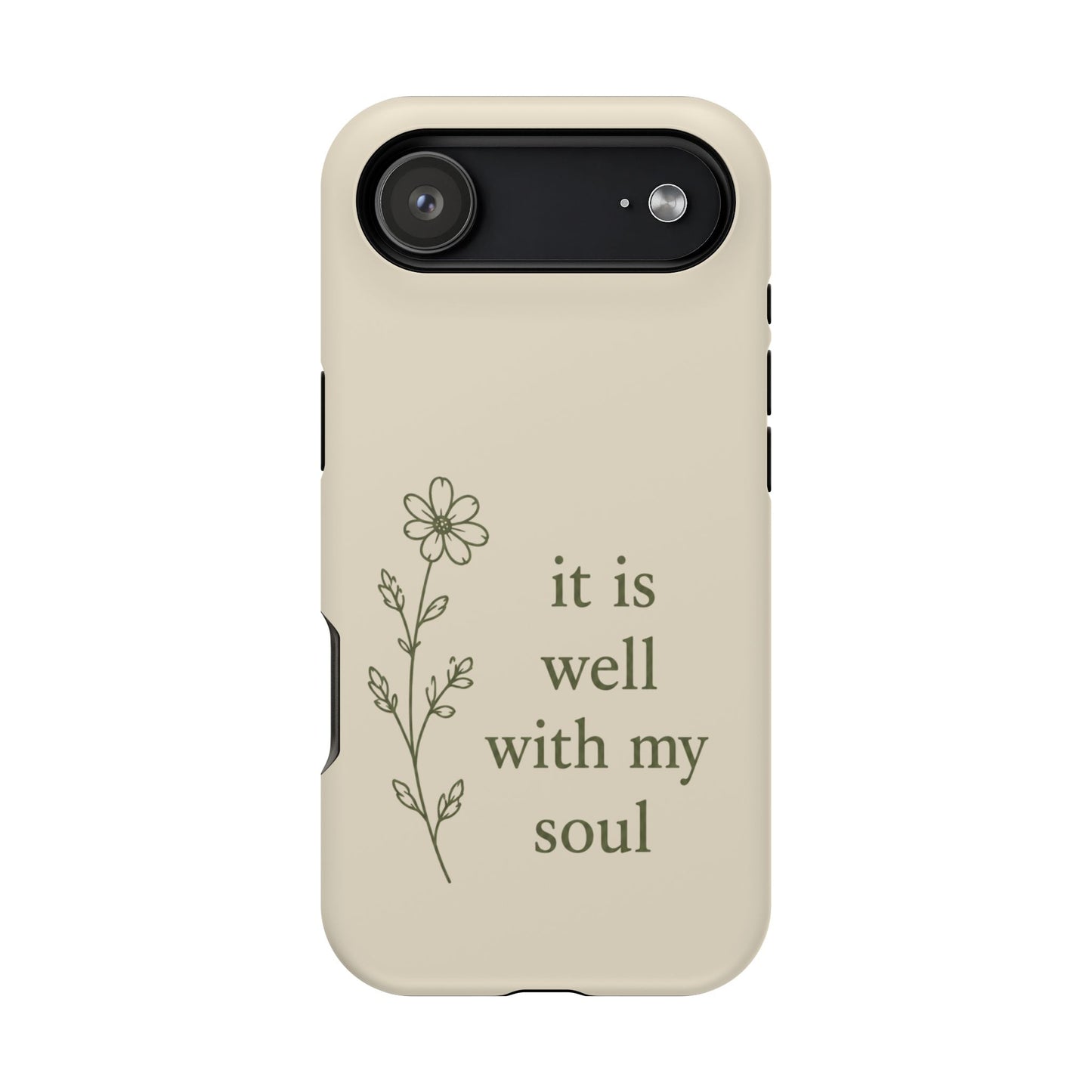 'It Is Well With My Soul' Magnetic Impact-Resistant Phone Case