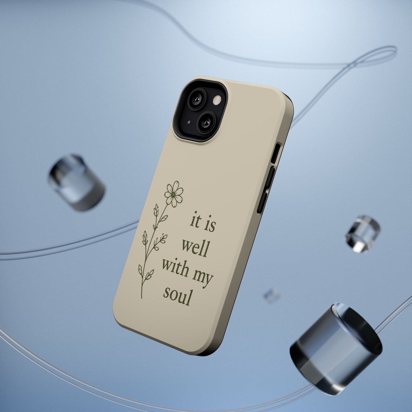 'It Is Well With My Soul' Magnetic Impact-Resistant Phone Case