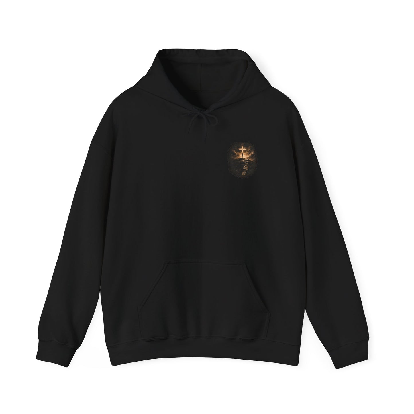 Psalm 23 'Step by Step' Christian Hoodie — Inspirational Faith Sweatshirt