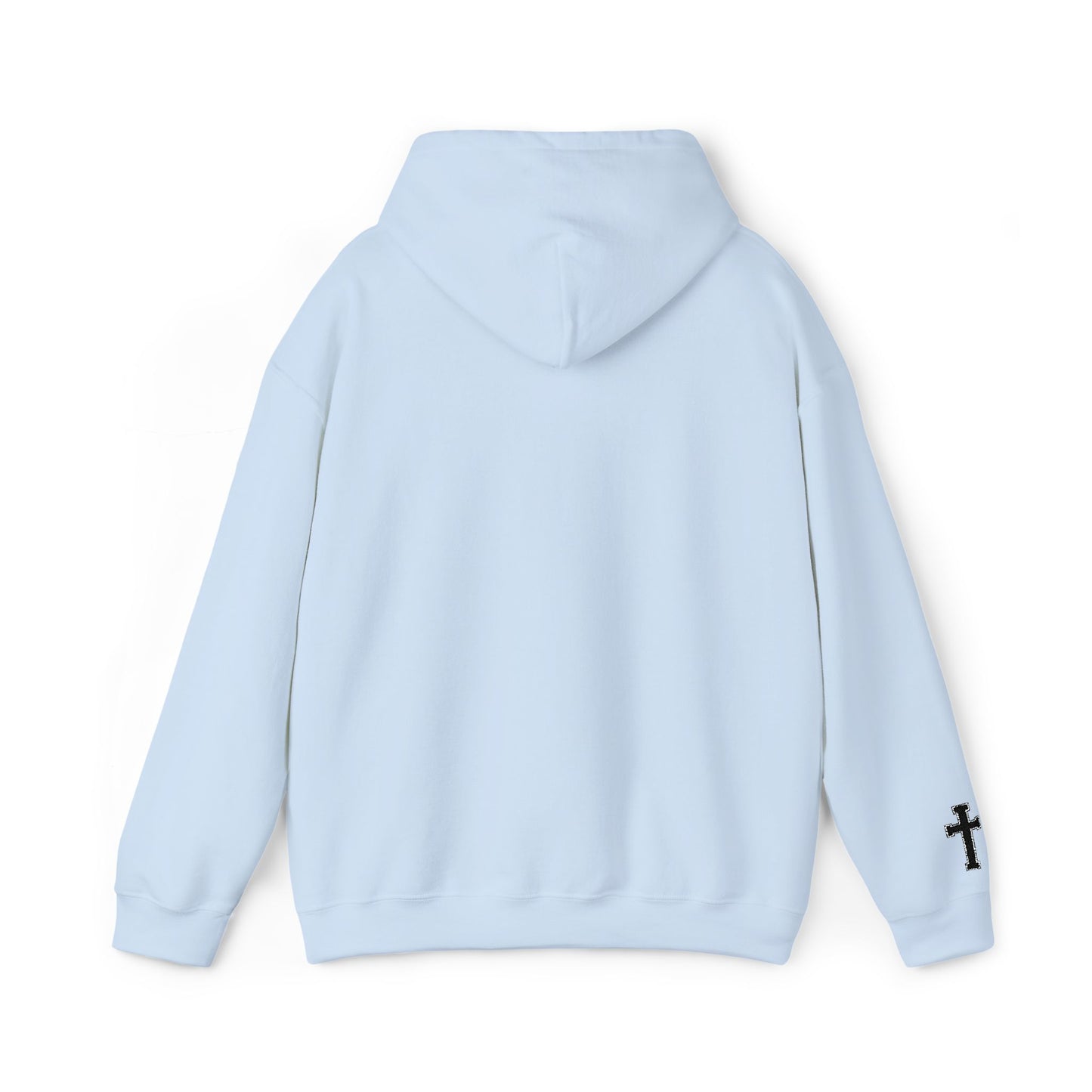 FAITH Collegiate Embroidered Hoodie  Bold faith. Everyday comfort.
