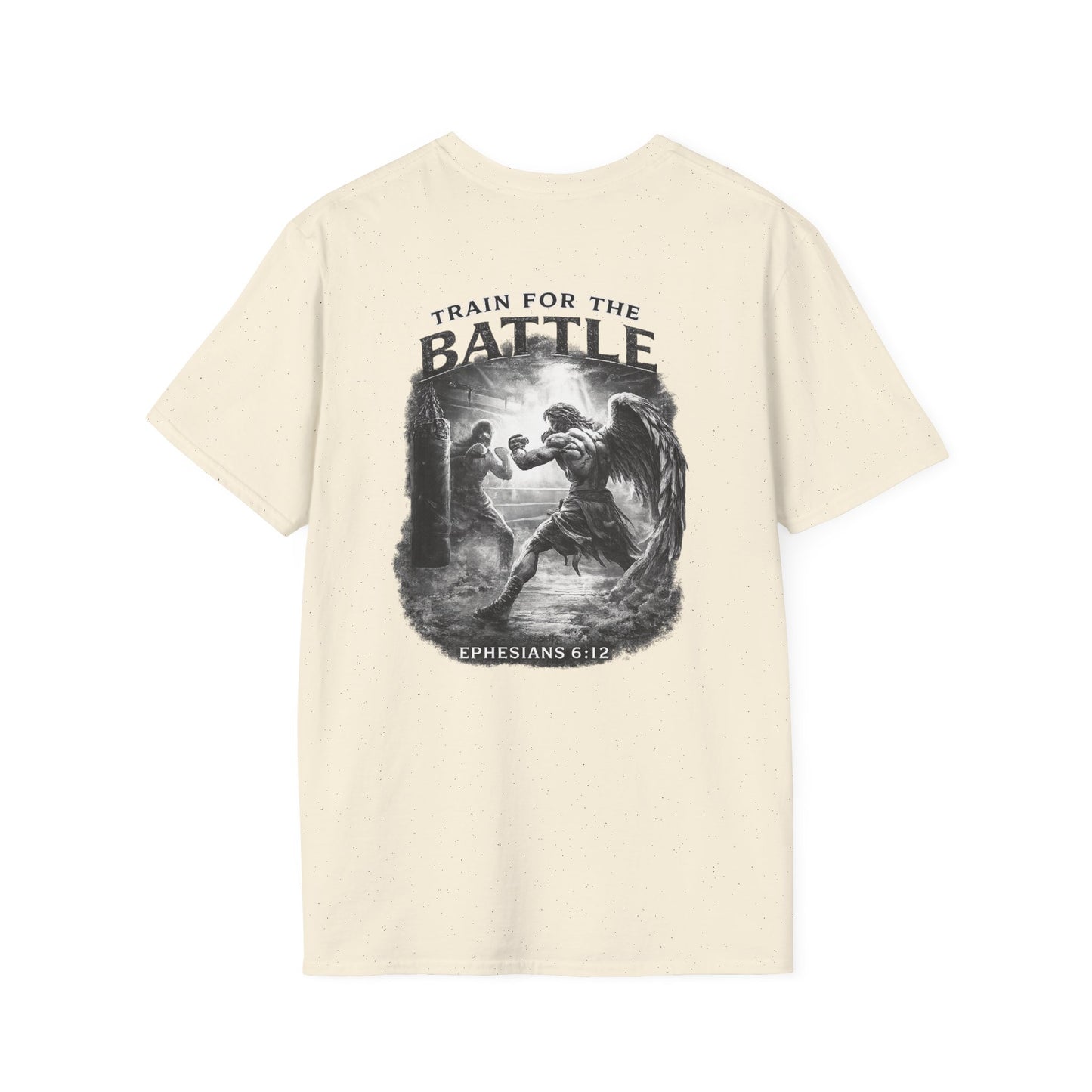 Gym Motivational Tee — "Train for the Bottle Collection" Tee