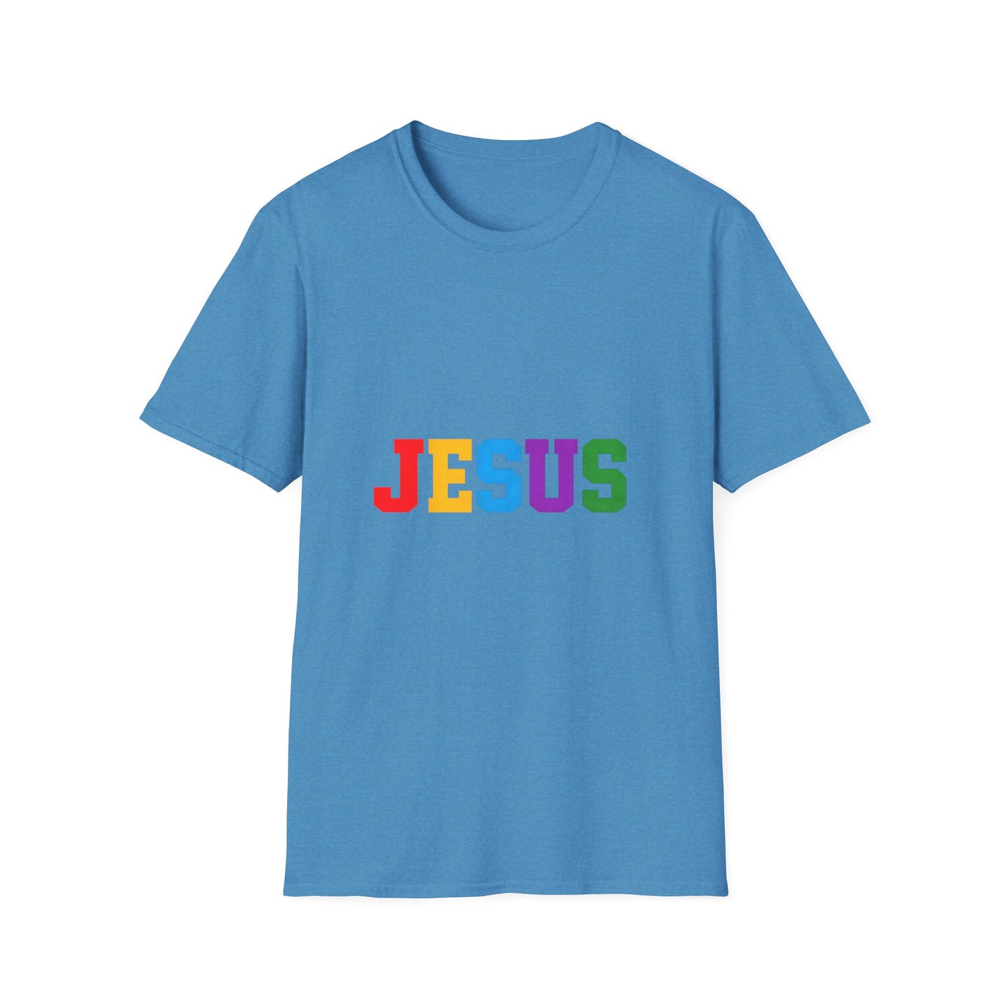 "Jesus" Colorful Graphic Tee