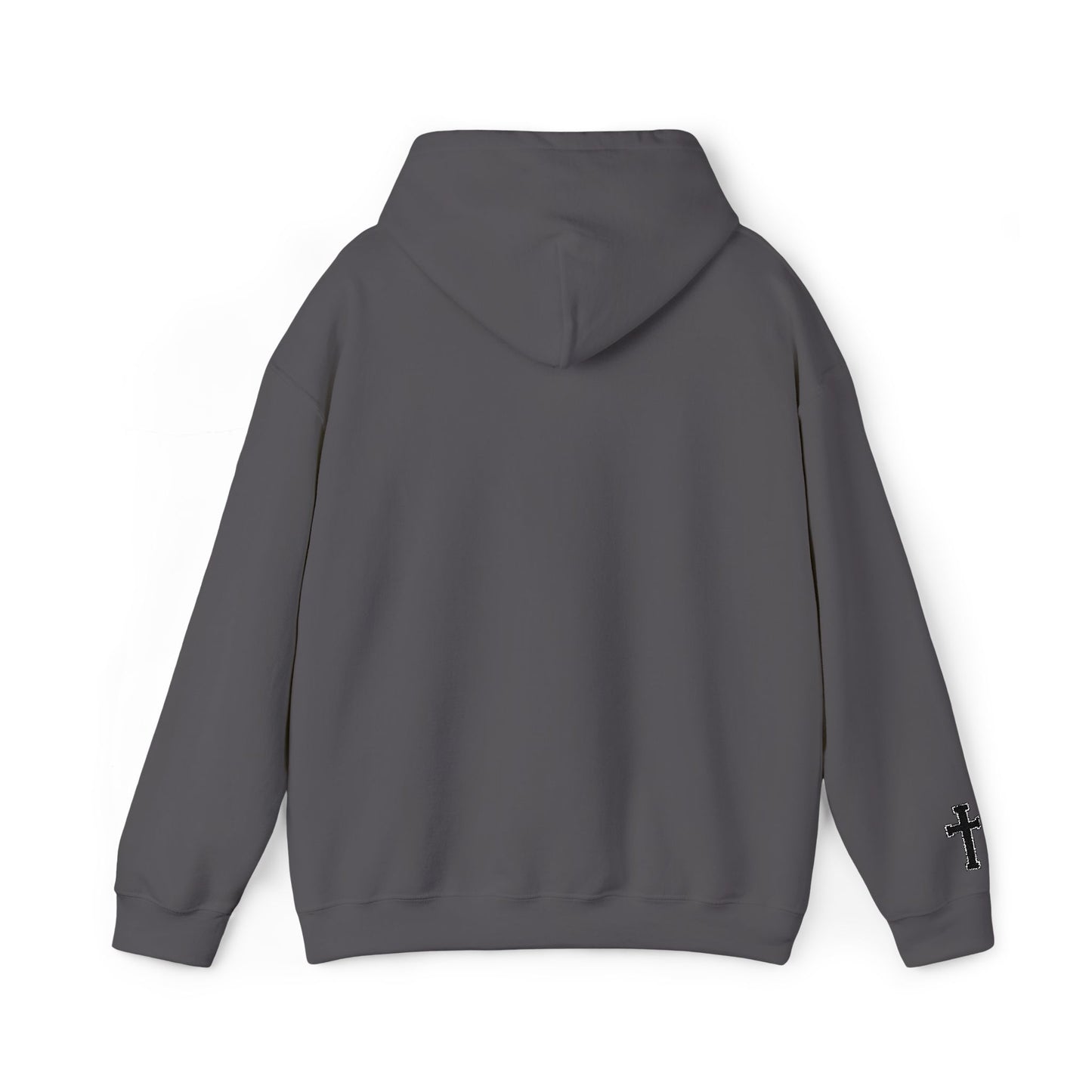 FAITH Collegiate Embroidered Hoodie  Bold faith. Everyday comfort.