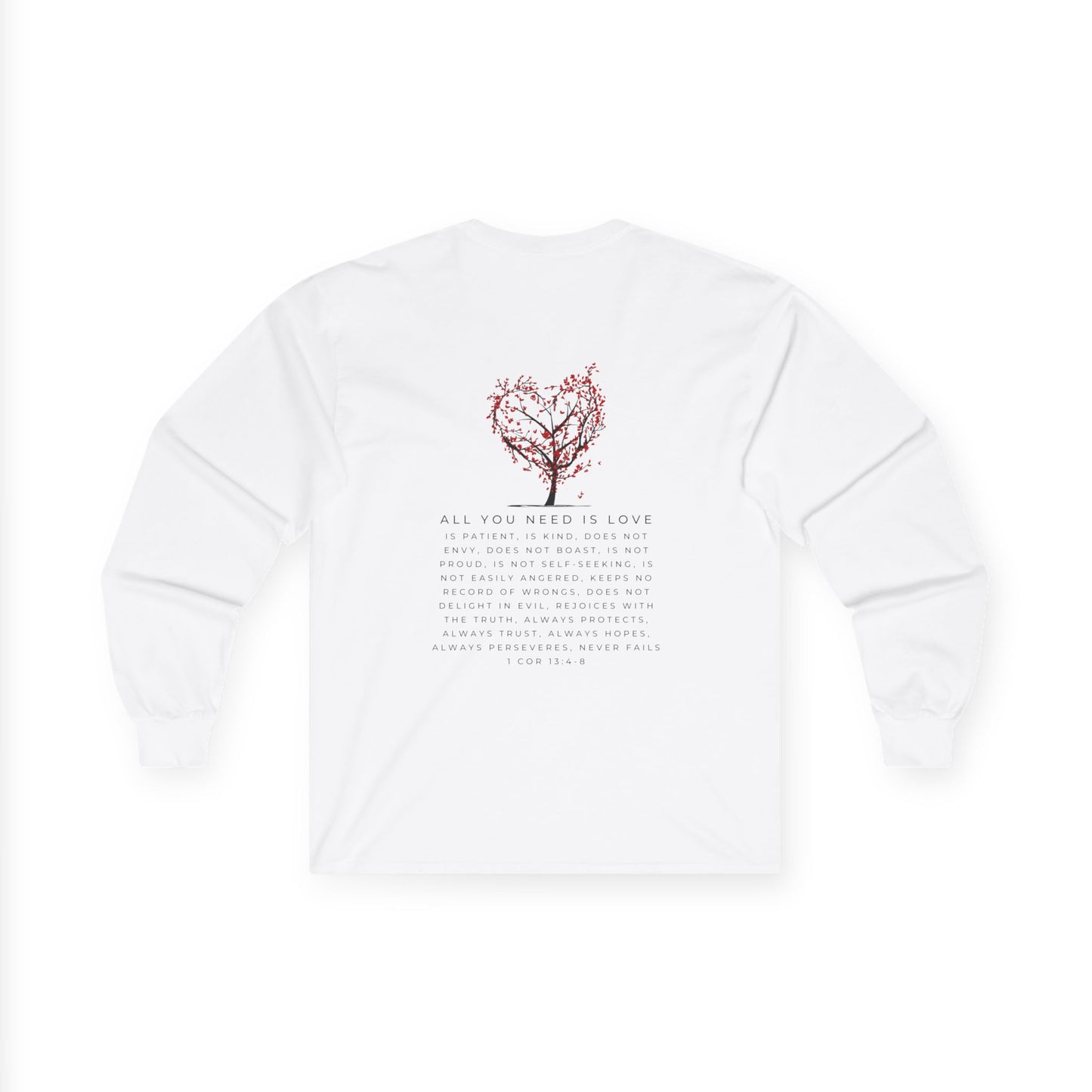 1 Corinthians 13:4-8 “Love Is” - Cherry Blossom Tee