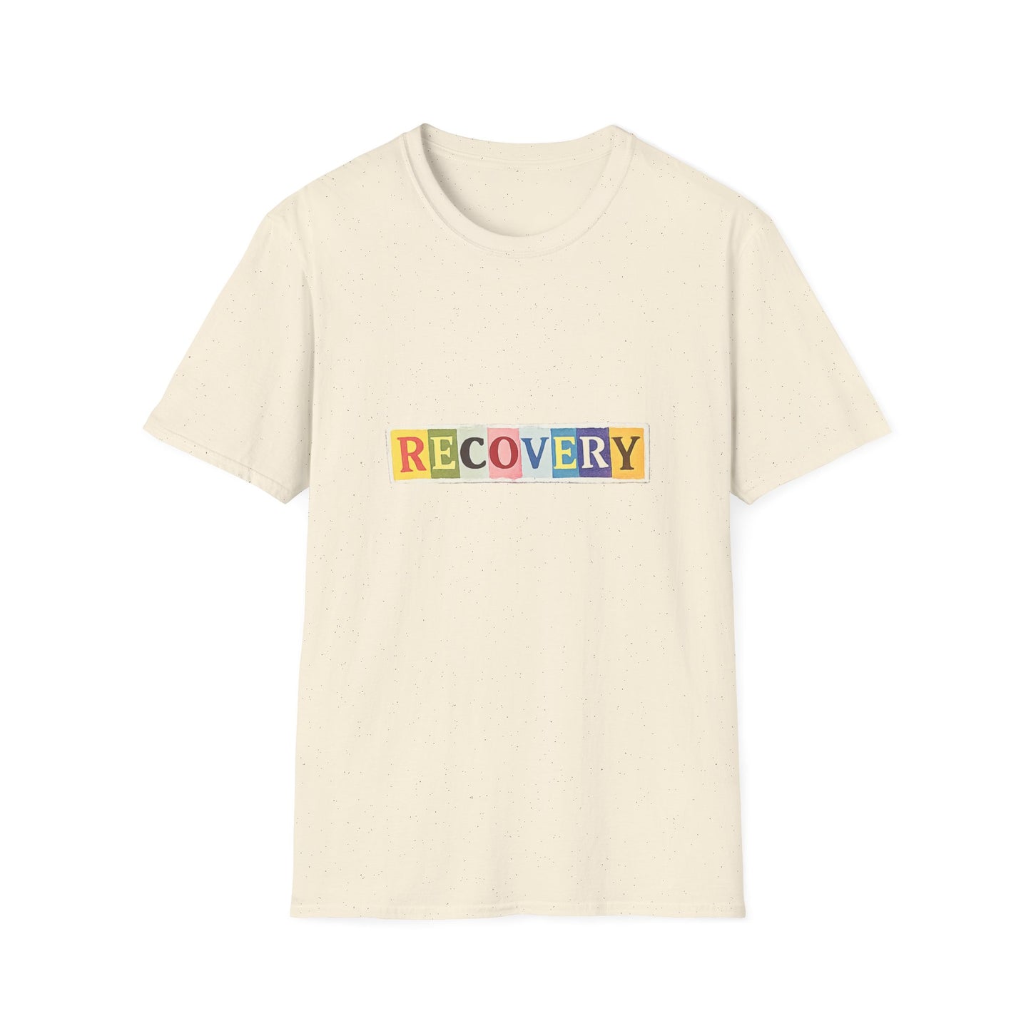 Recovery T-Shirt — Color Block Lettering Support Tee
