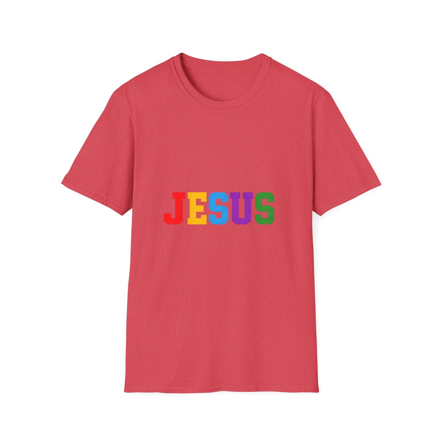 "Jesus" Colorful Graphic Tee