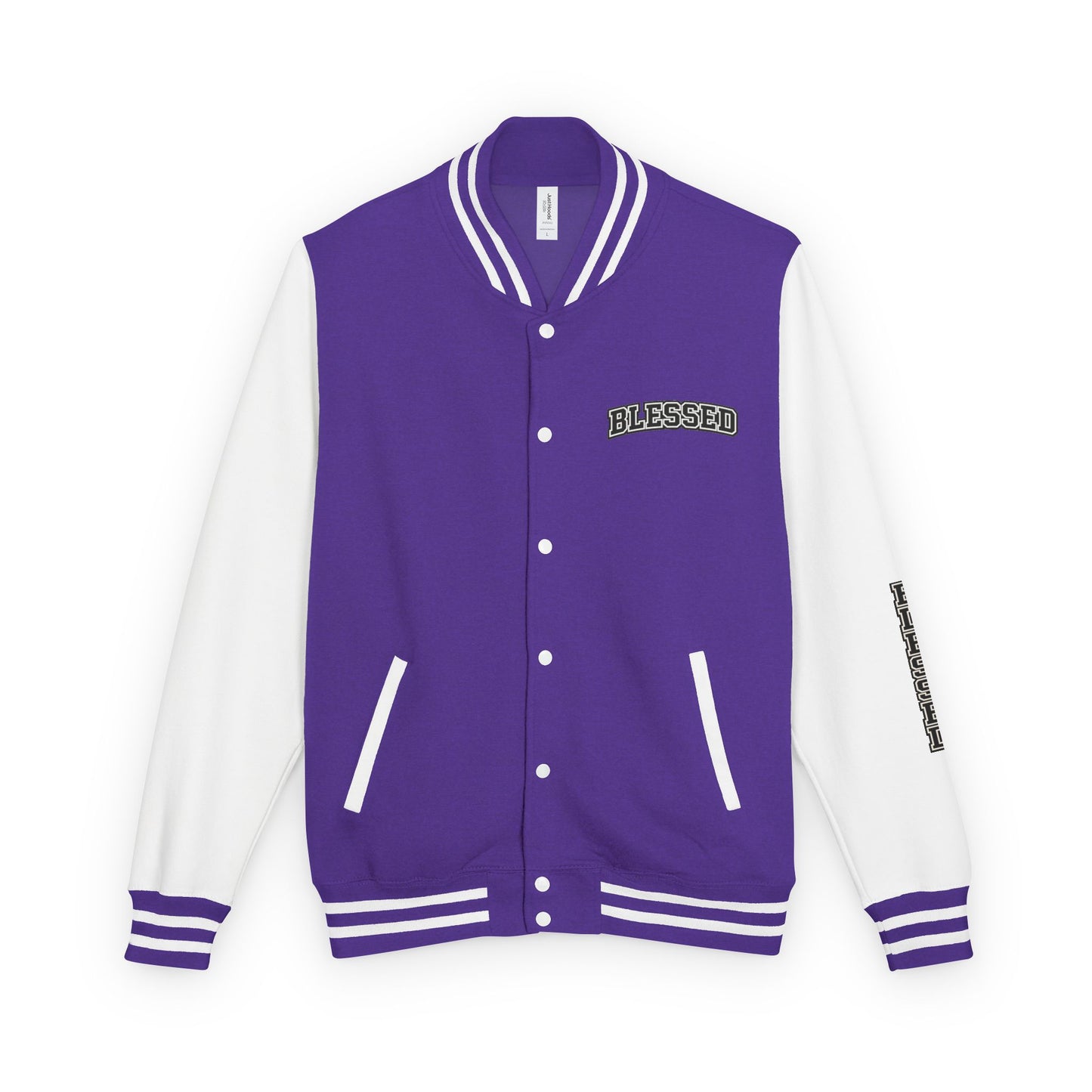 Blessed Letterman Jacket — Christian Varsity Style Jacket