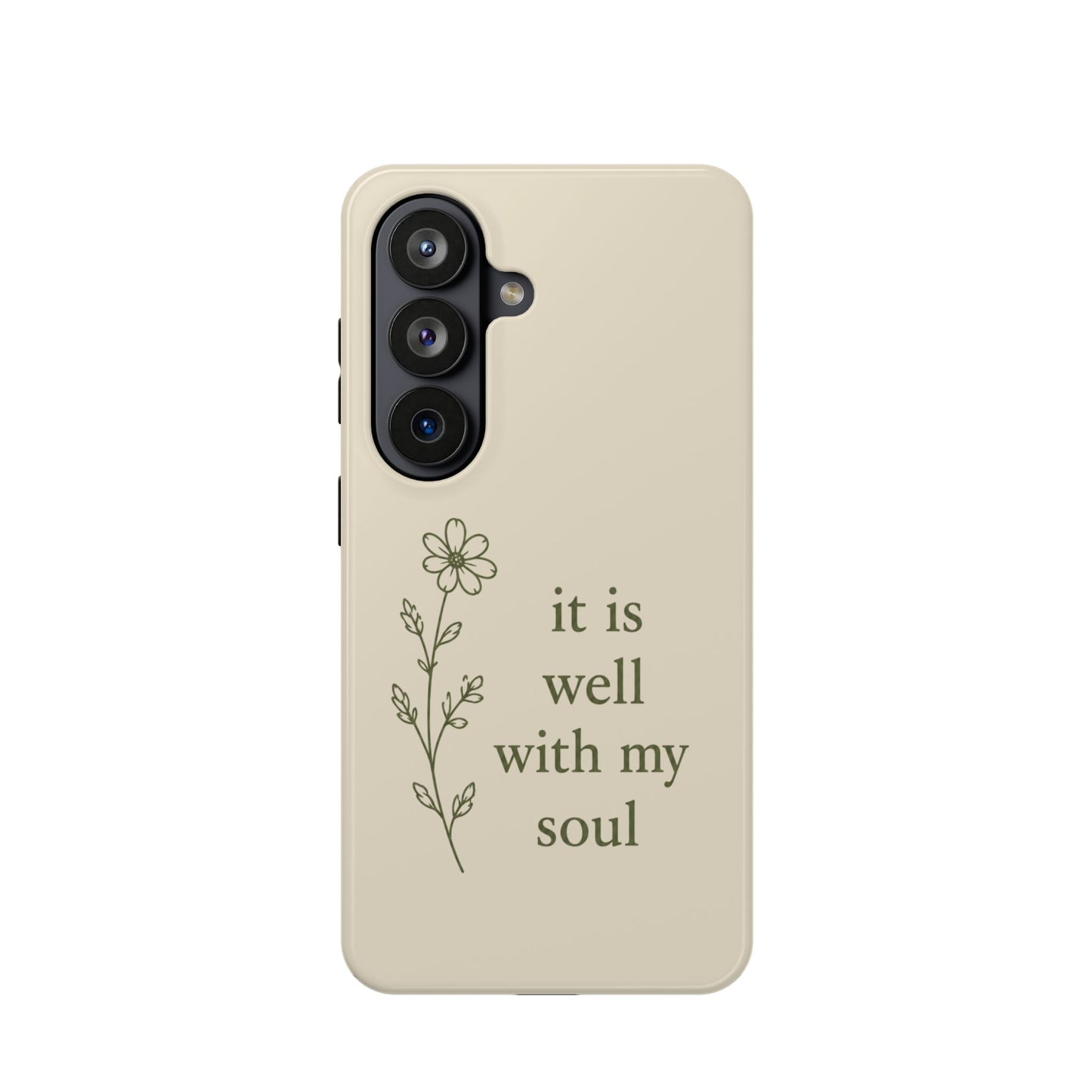 'It Is Well With My Soul' Magnetic Impact-Resistant Phone Case