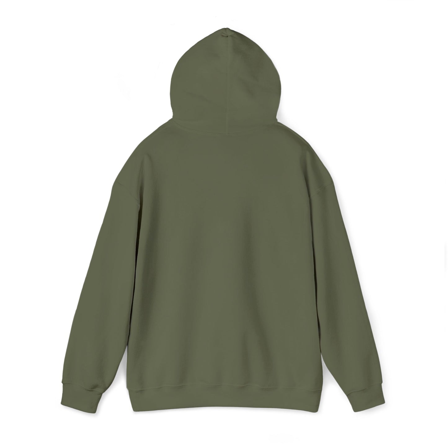 Embroidered "Faith Over Fear" Hoodie — Inspirational Christian Pullover White Lettering