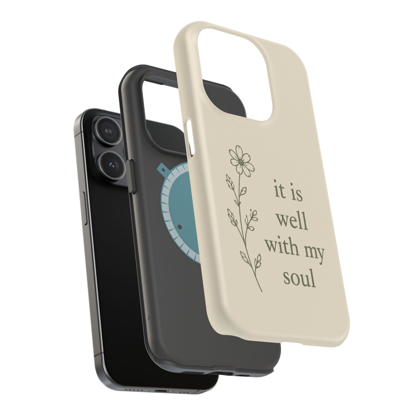 'It Is Well With My Soul' Magnetic Impact-Resistant Phone Case