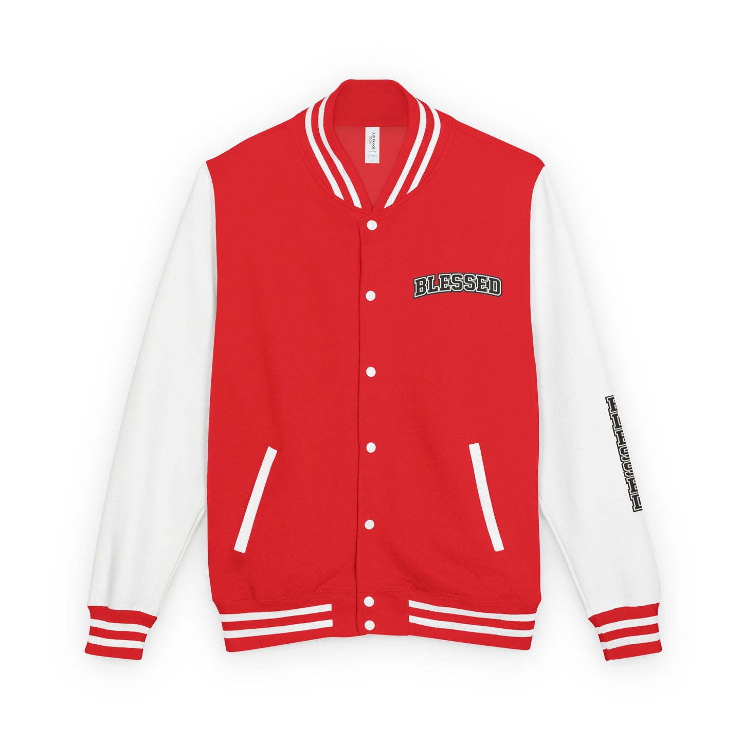 Blessed Letterman Jacket — Christian Varsity Style Jacket