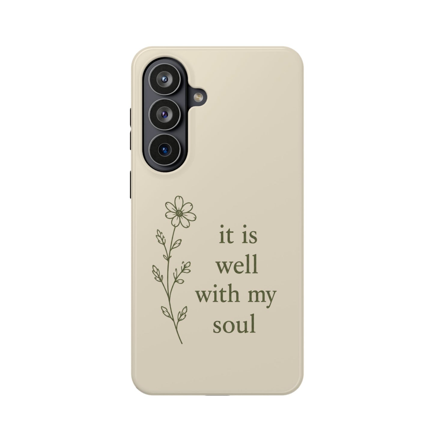 'It Is Well With My Soul' Magnetic Impact-Resistant Phone Case