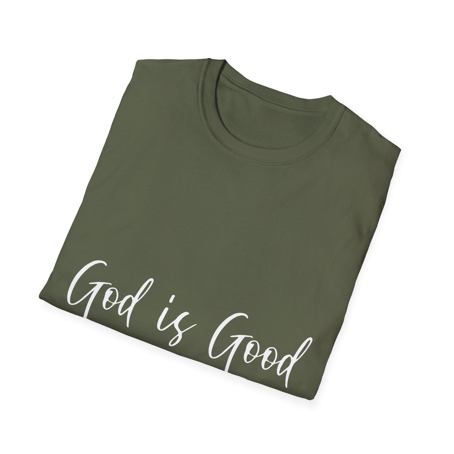 God Is Good T-Shirt — Faith-Based Inspirational Christian Tee