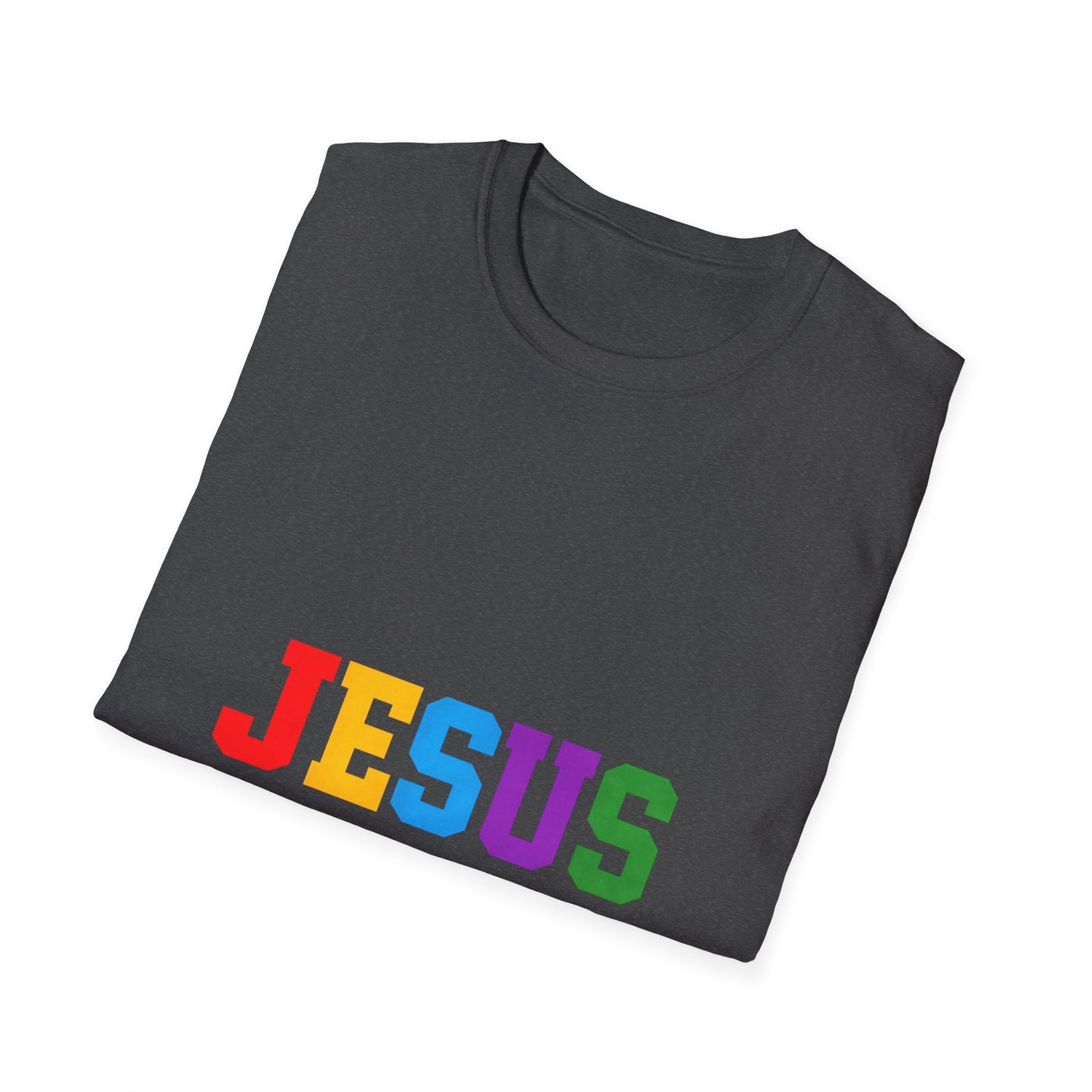 "Jesus" Colorful Graphic Tee